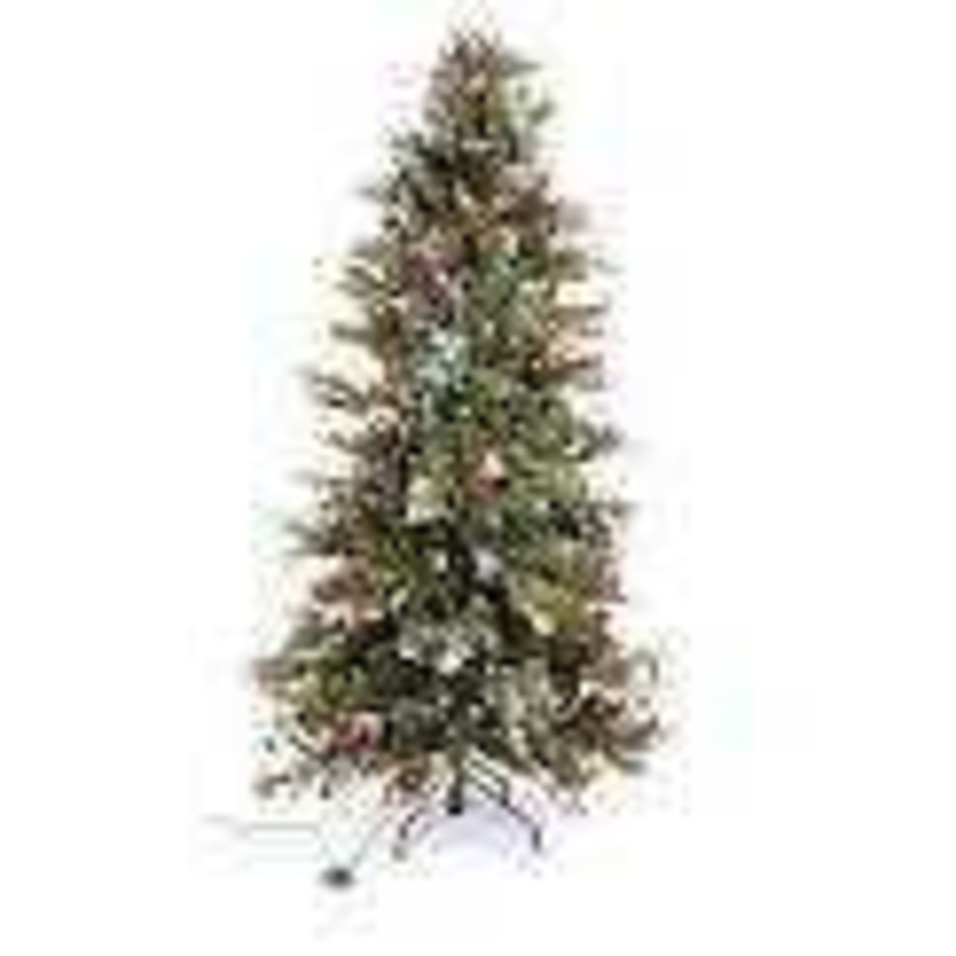 RRP £340 Boxed Alison Cork Sugar Spruce Christmas Tree