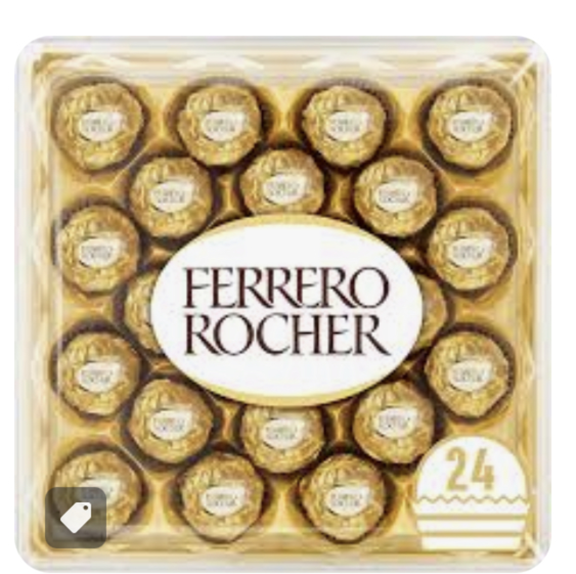 RRP £1020 (Approx. Count 81) spW14a8655w Ferrero Rocher Chocolate Hamper Gift Box, Pack of 6 x 24,