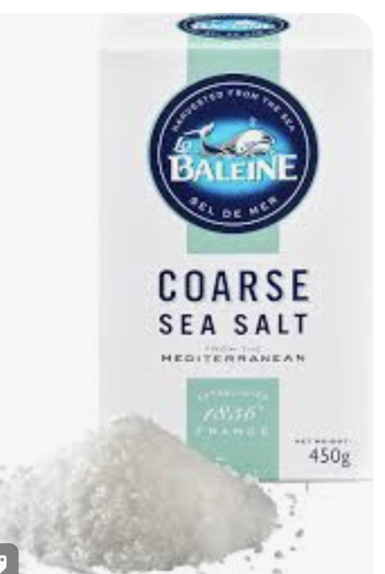 RRP £1208 (Approx. Count 248) spW43H9180s ""La Baleine Salt, Coarse Sea Salt Box for Cooking and