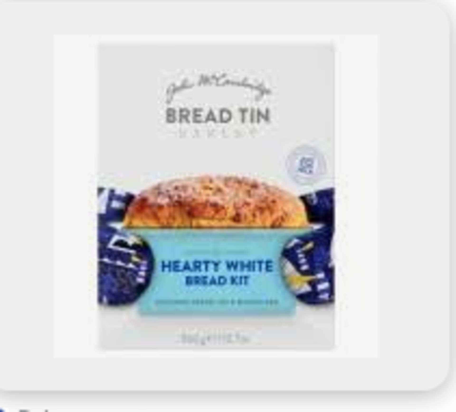 Rrp £261 (Approx. Count 23) Spsrl11Cfpk Mccambridge Bread Tin Bakery Hearty White Soda Bread Kit,