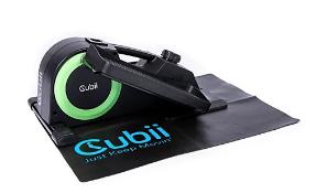 RRP £270 Lot To Contain 1 X Cubii Jr2 Seated Smooth Action Elliptical Trainer With Floor Mat(723114)