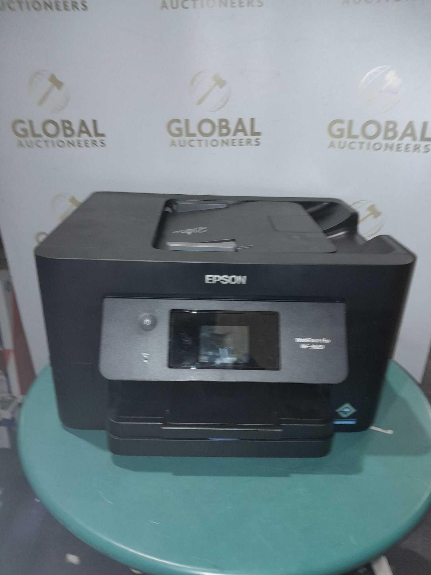 RRP £100 Boxed Epson Pro Workforce Wf-3820 Black Printer - Image 2 of 2