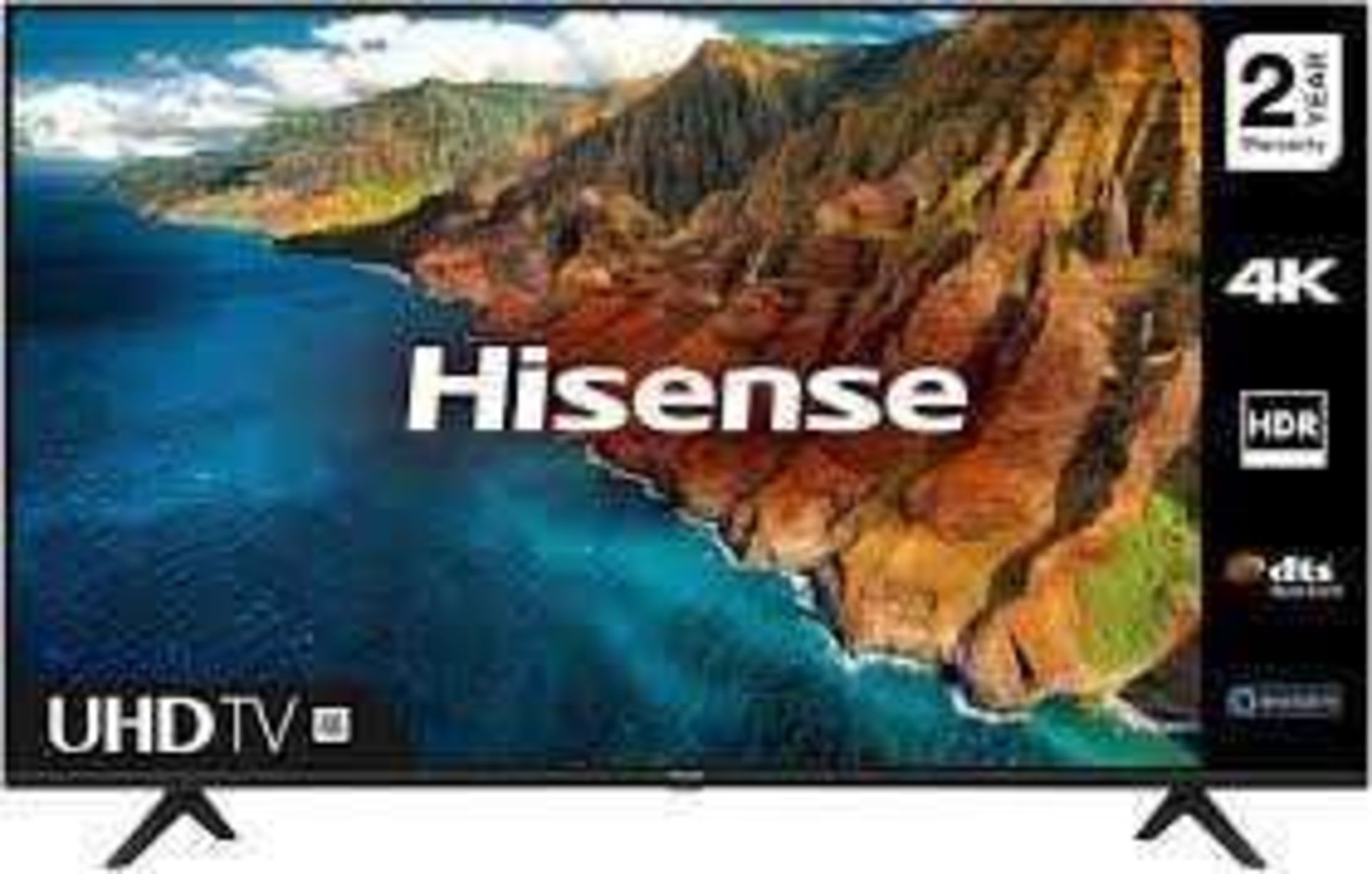RRP £385 Boxed Hisense 50Ae7000Ftuk 50-Inch 4K Uhd Hdr Smart Tv With Freeview Play, And Alexa Built-