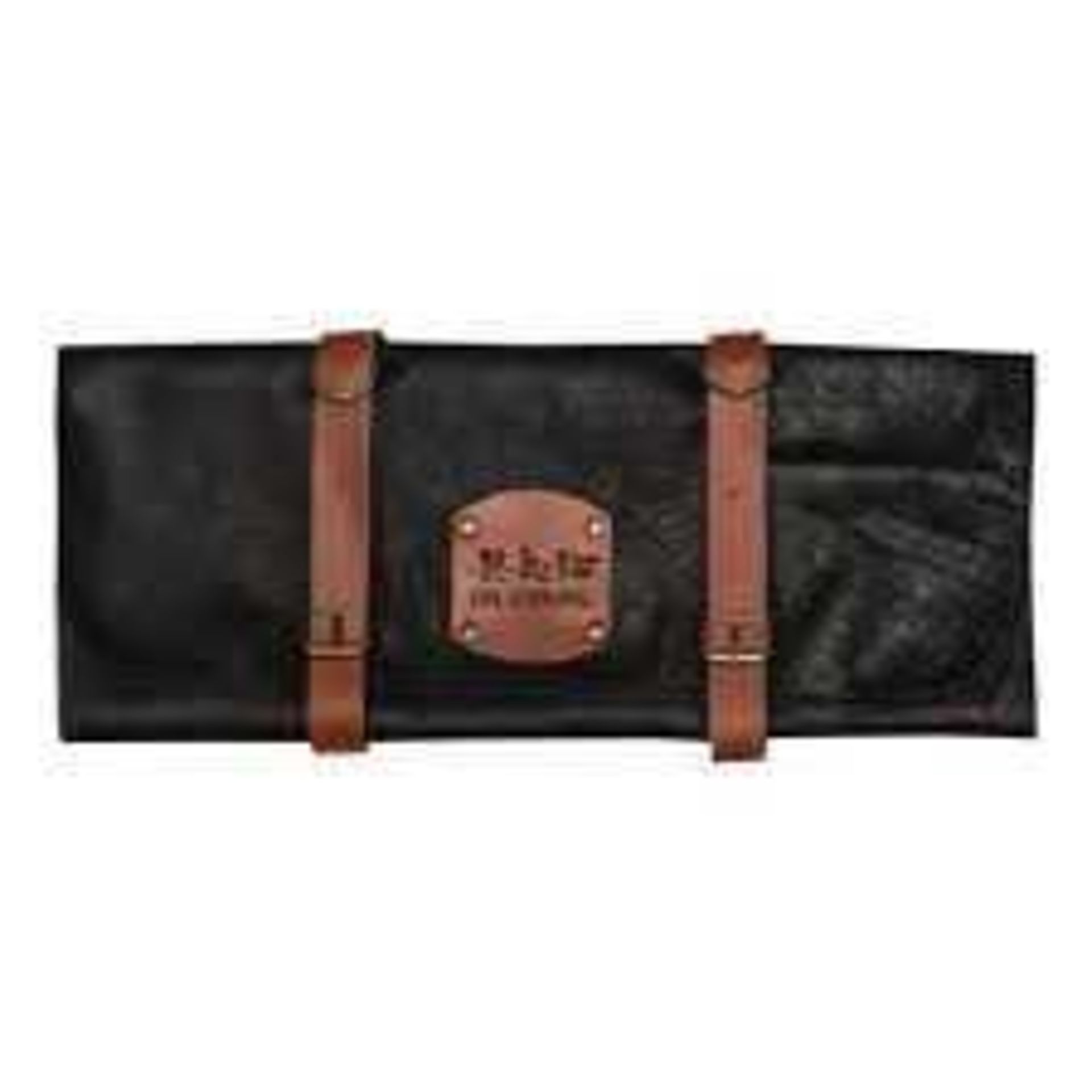RRP £135 Boxed New Global Fine Leather Chefs Case Gl4587/10-Montana Black
