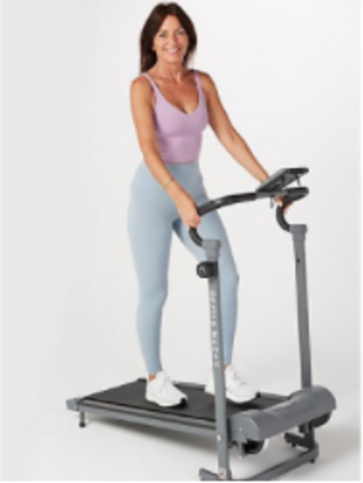 RRP £332 Lot To Contain 1 X Davina Fitness Magnetic Walking Manual Treadmill (Condition Reports