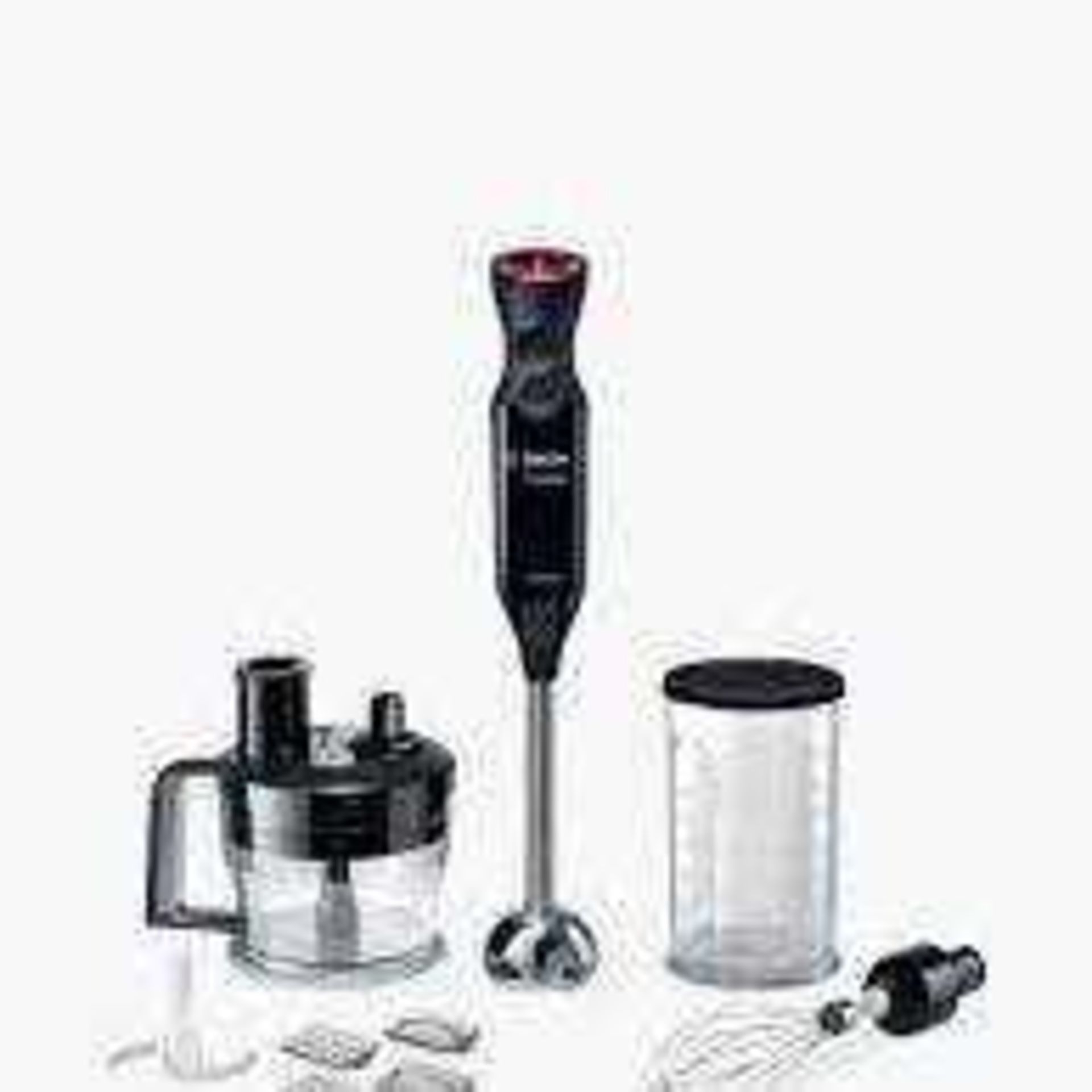 RRP £130 Boxed Bosch Ms62B6190G Ergomixx Style Hand Food Blender Set