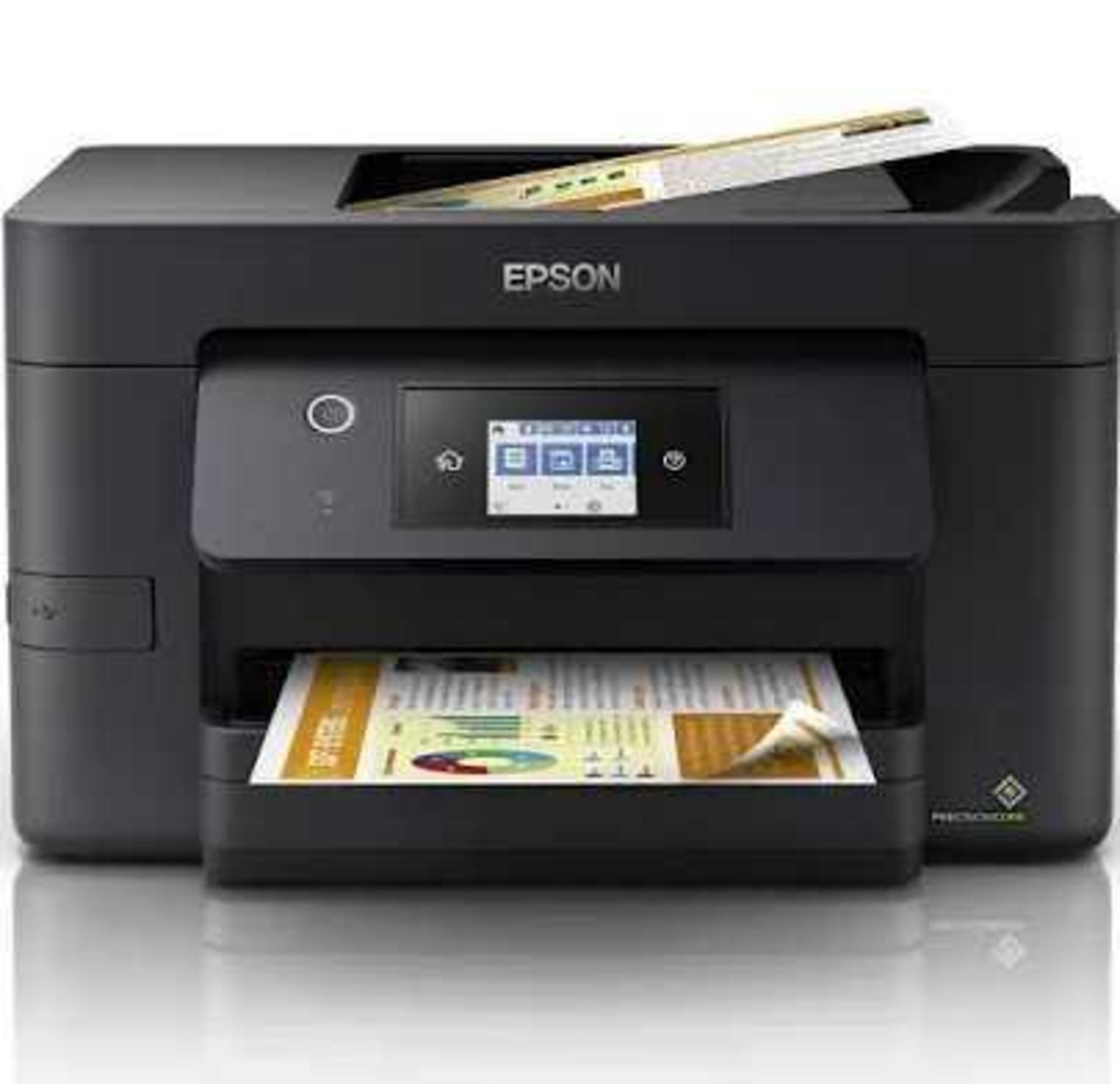 RRP £100 Boxed Epson Pro Workforce Wf-3820 Black Printer