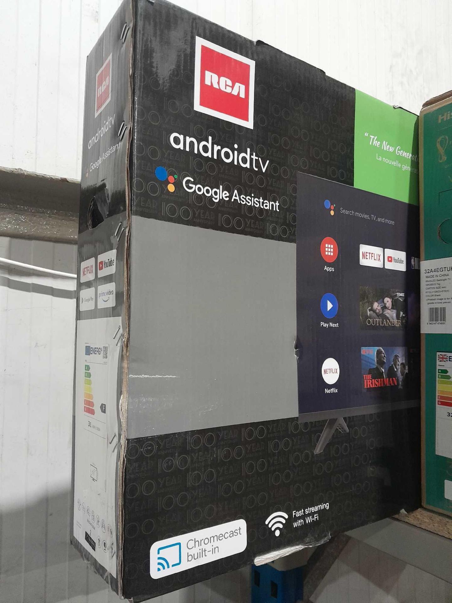 RRP £130 Boxed Rca 32" Android Tv With Google Assistant (Rs32F3) - Image 2 of 2