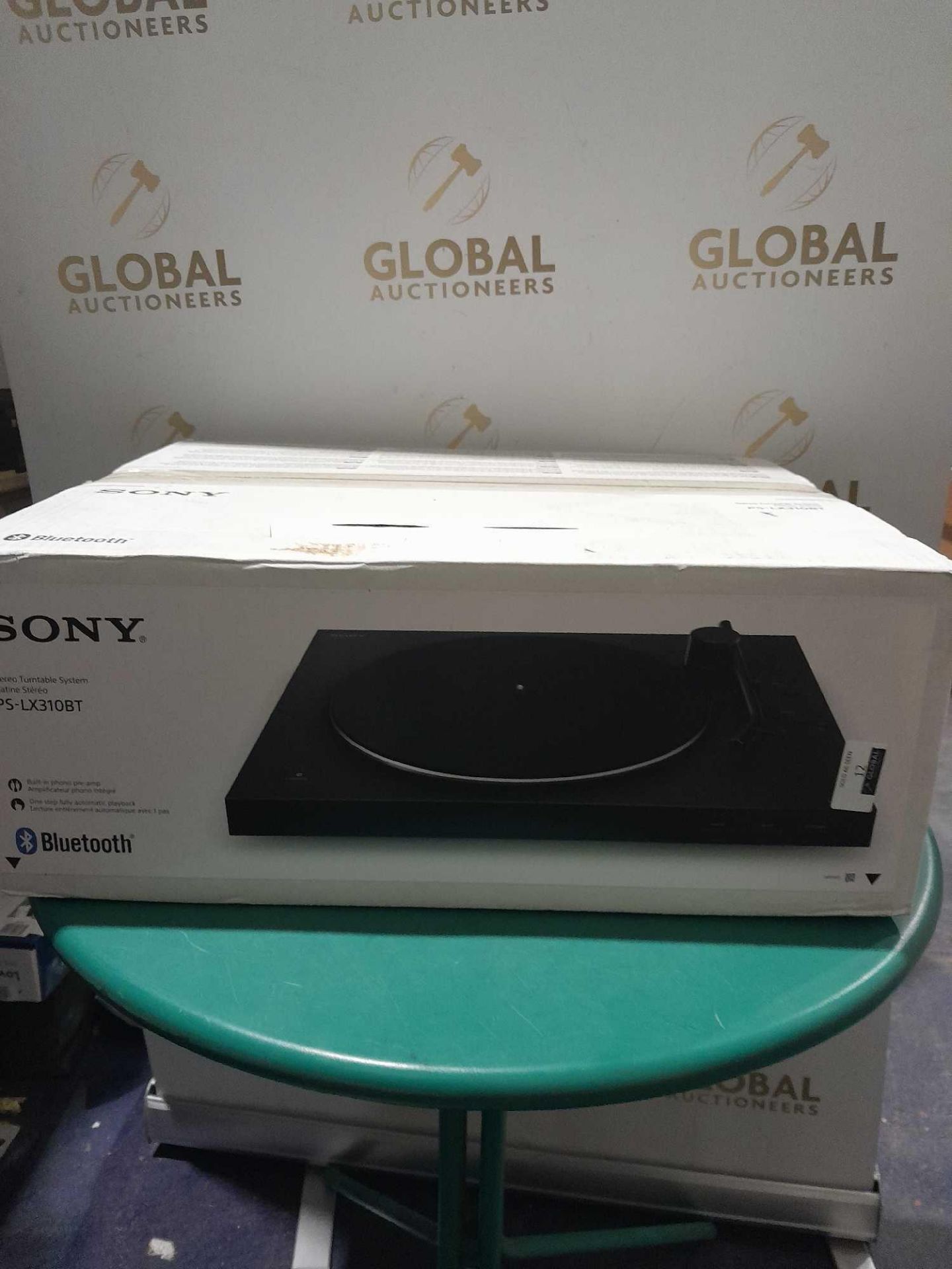 RRP £230 Boxed Sony Ps-Lx310Bt Bluetooth Turntable With Built-In Phono Pre-Amp, 2 Speeds And 3 Gain - Image 2 of 2