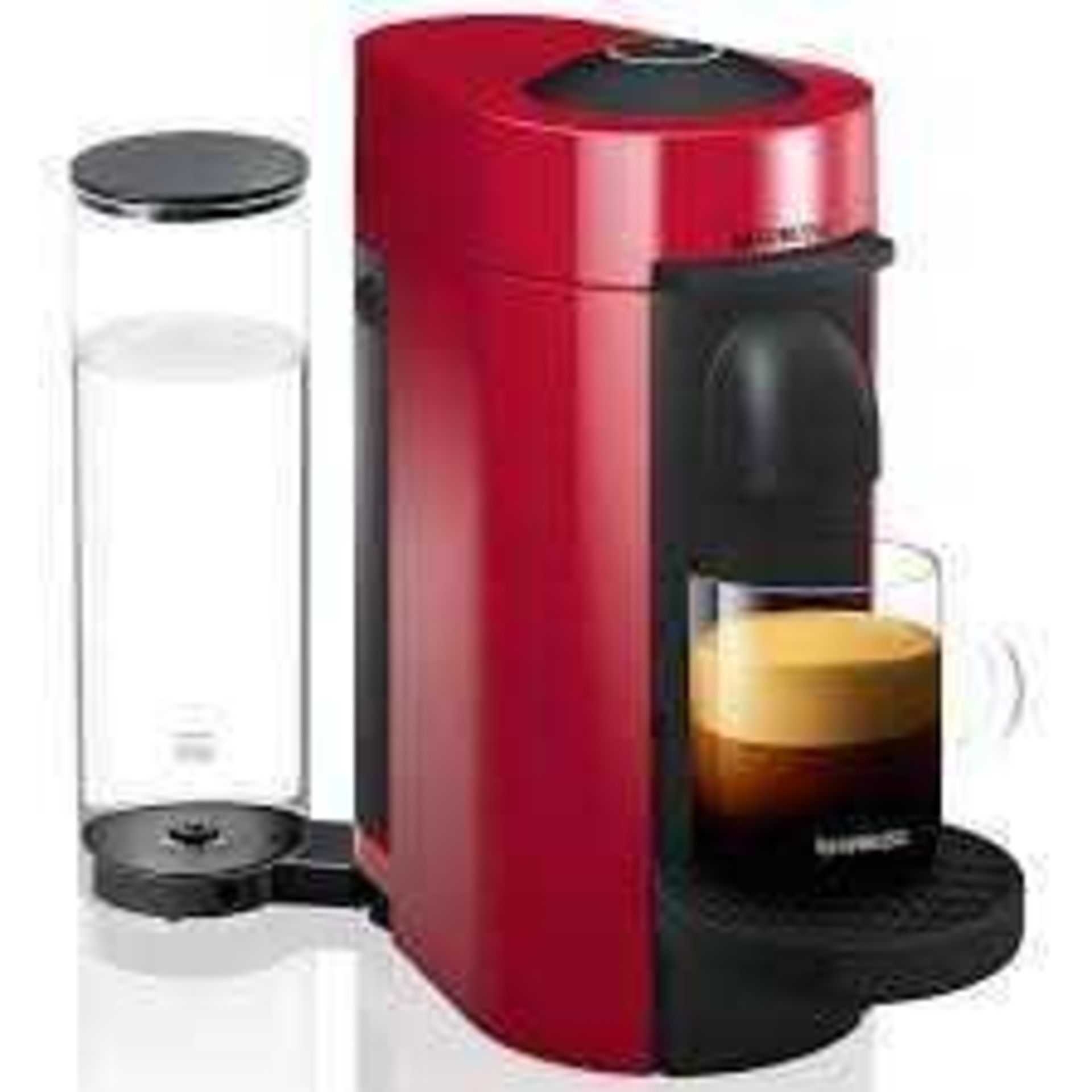 RRP £180 Boxed Nespresso Vertuo Plus Coffee Machine Cherry Red