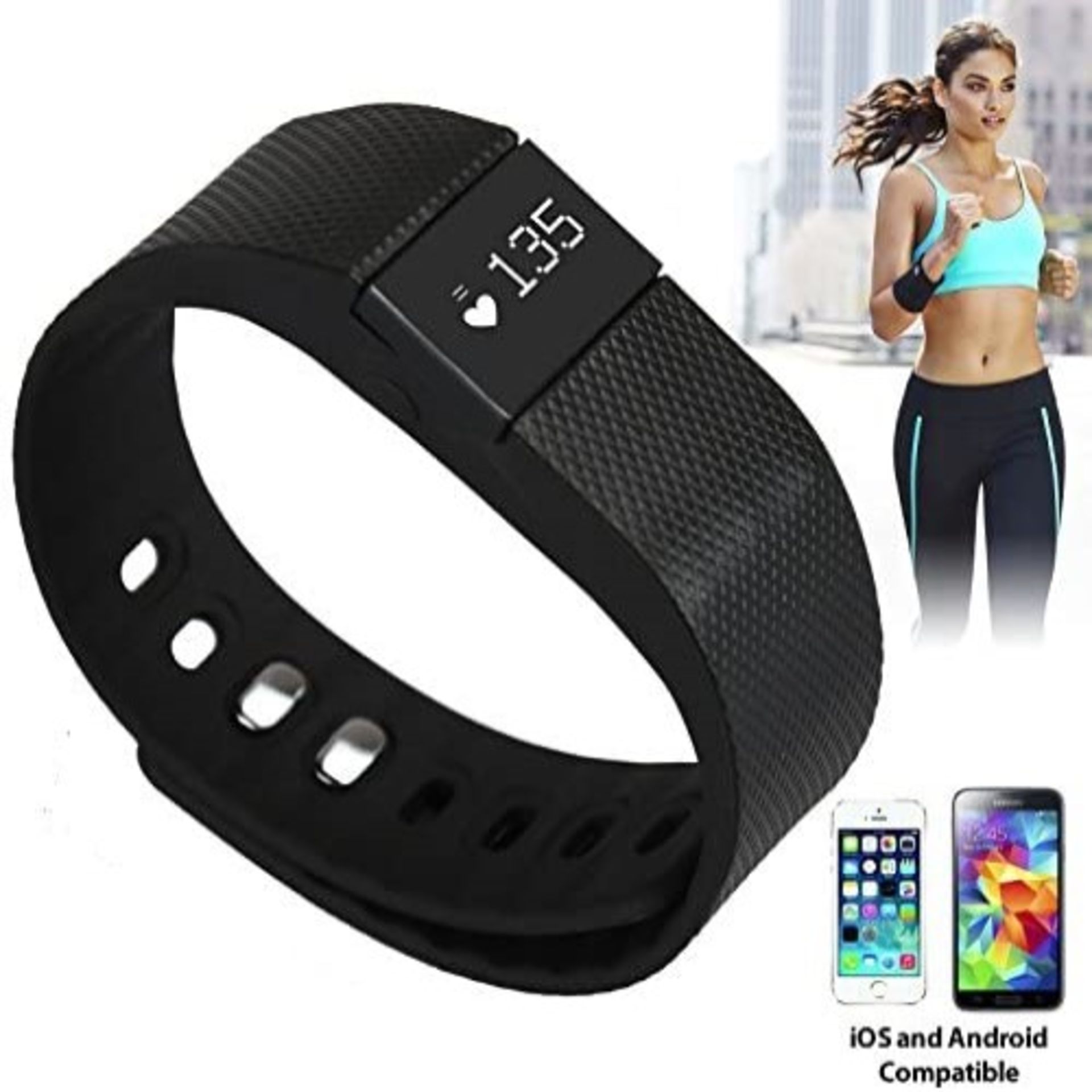 RRP 25.00 ea 10 x Falcon Smart Sports Watch, Sleep Monitor, Pedometer SummaryCompatible with both