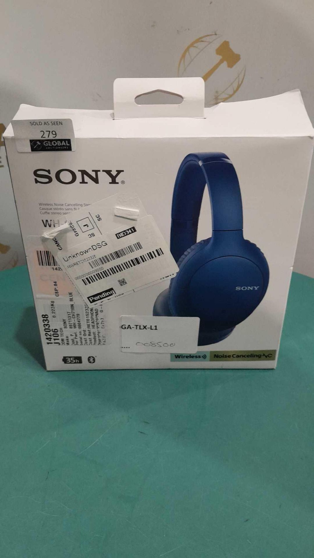 RRP £100 Boxed Pair Of Sony Wh-Ch710N Wireless Noise Cancelling Headphones - Image 2 of 2