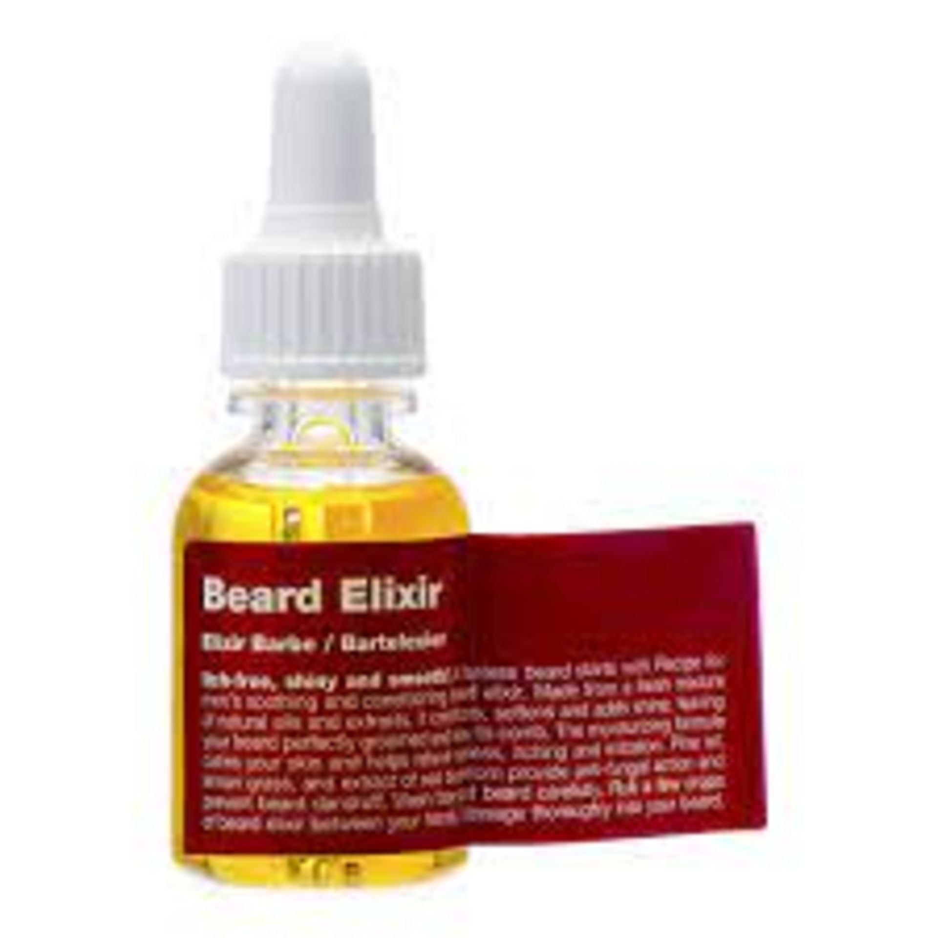 RRP £200 Lot To Contain 5 Brand New Packs Of 3 Beard Elixir Men's Recipe