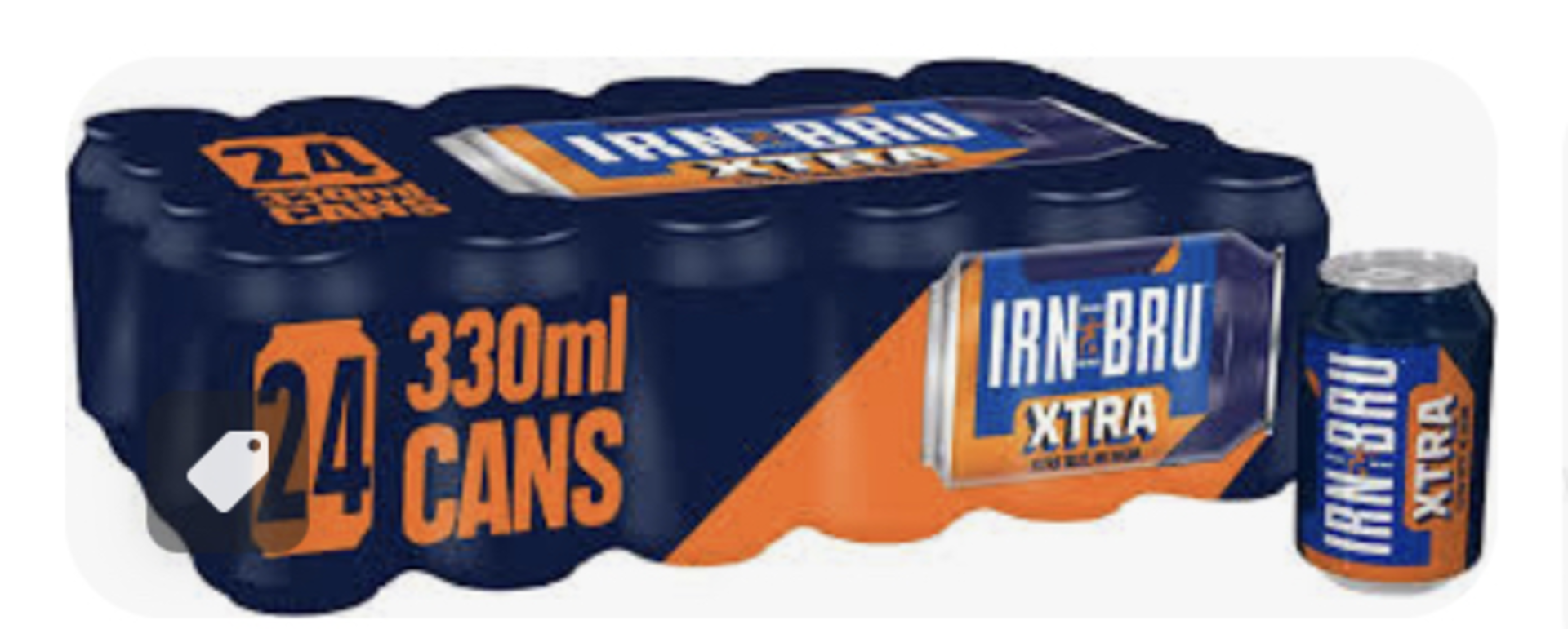 RRP £991 (Approx. Count 69) spW33c1142n IRN-BRU Fizzy Drinks Since 1901 Multipack Cans, XTRA Taste