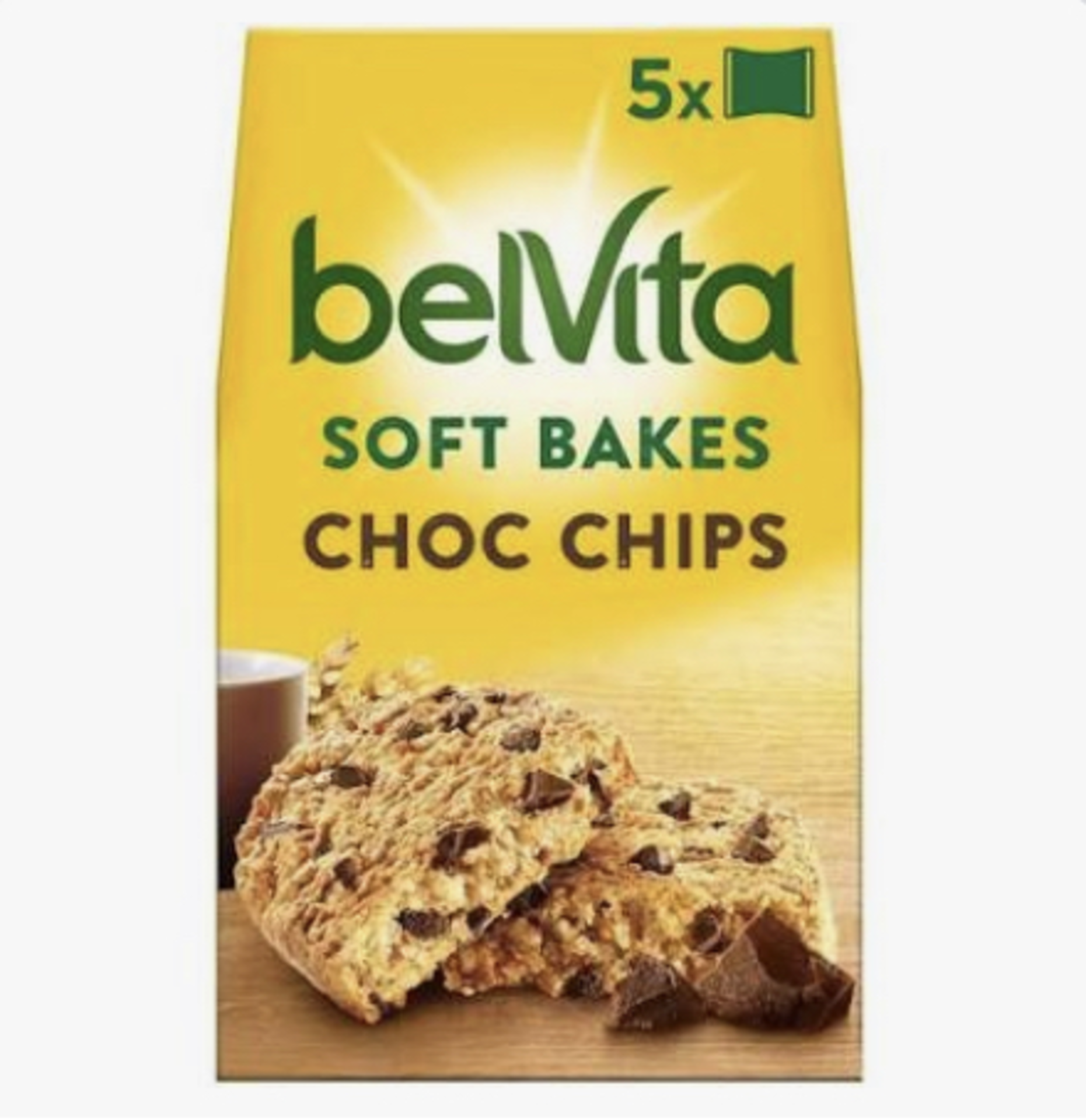 RRP £1123 (Approx. Count 82) Spidp11Oqi0 Belvita Choc Chip Soft Bakes Breakfast Biscuits, 200 G,