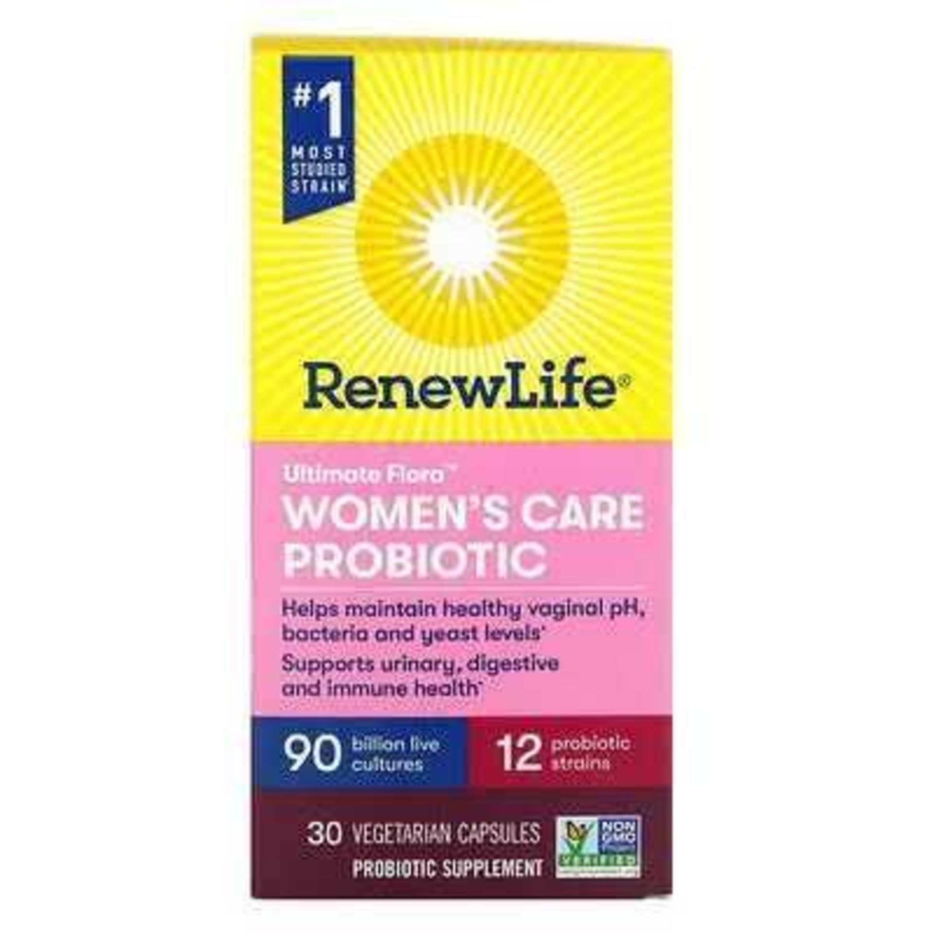 RRP £270 Lot To Contain 9 Renewlife Florabiotic Everyday Plus Women