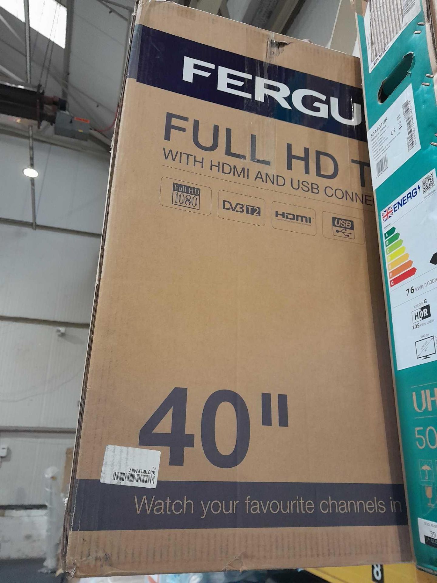 RRP £200 Boxed Ferguson 40" Full Hd Television - Image 2 of 2