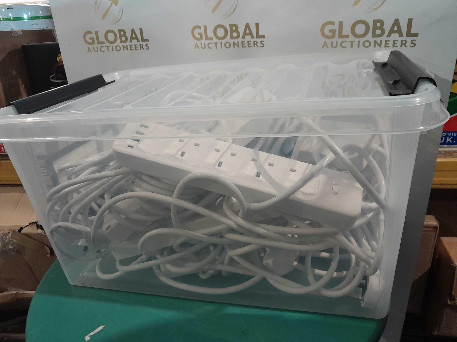RRP £90 Lot To Contain 9 Power Strip Surge Protector With Usb