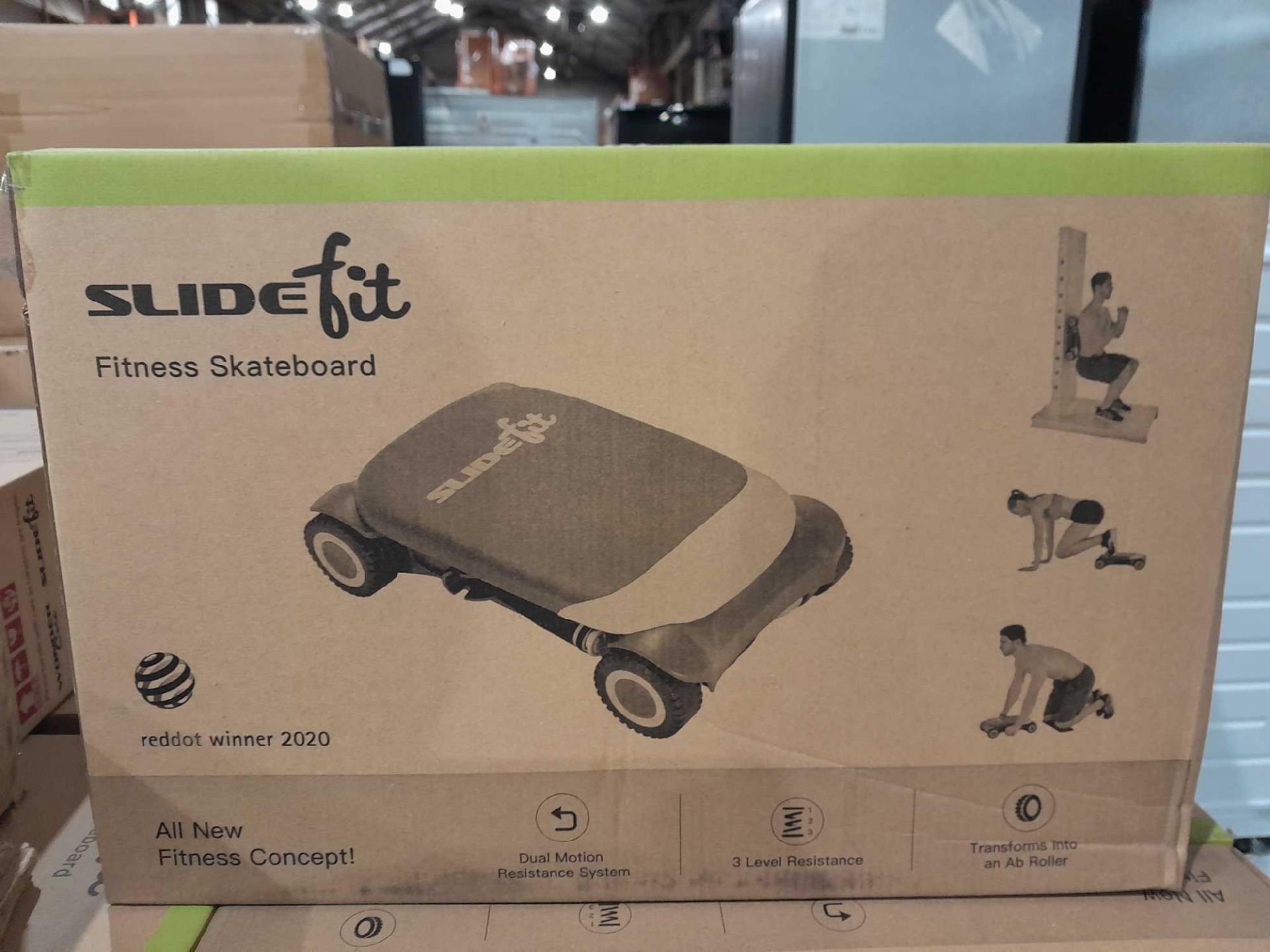 RRP £140 Boxed Brand New Factory Sealed Wonder Core Slide Fit : Ab Roller- Exercise Machine- Core Tr - Image 2 of 2