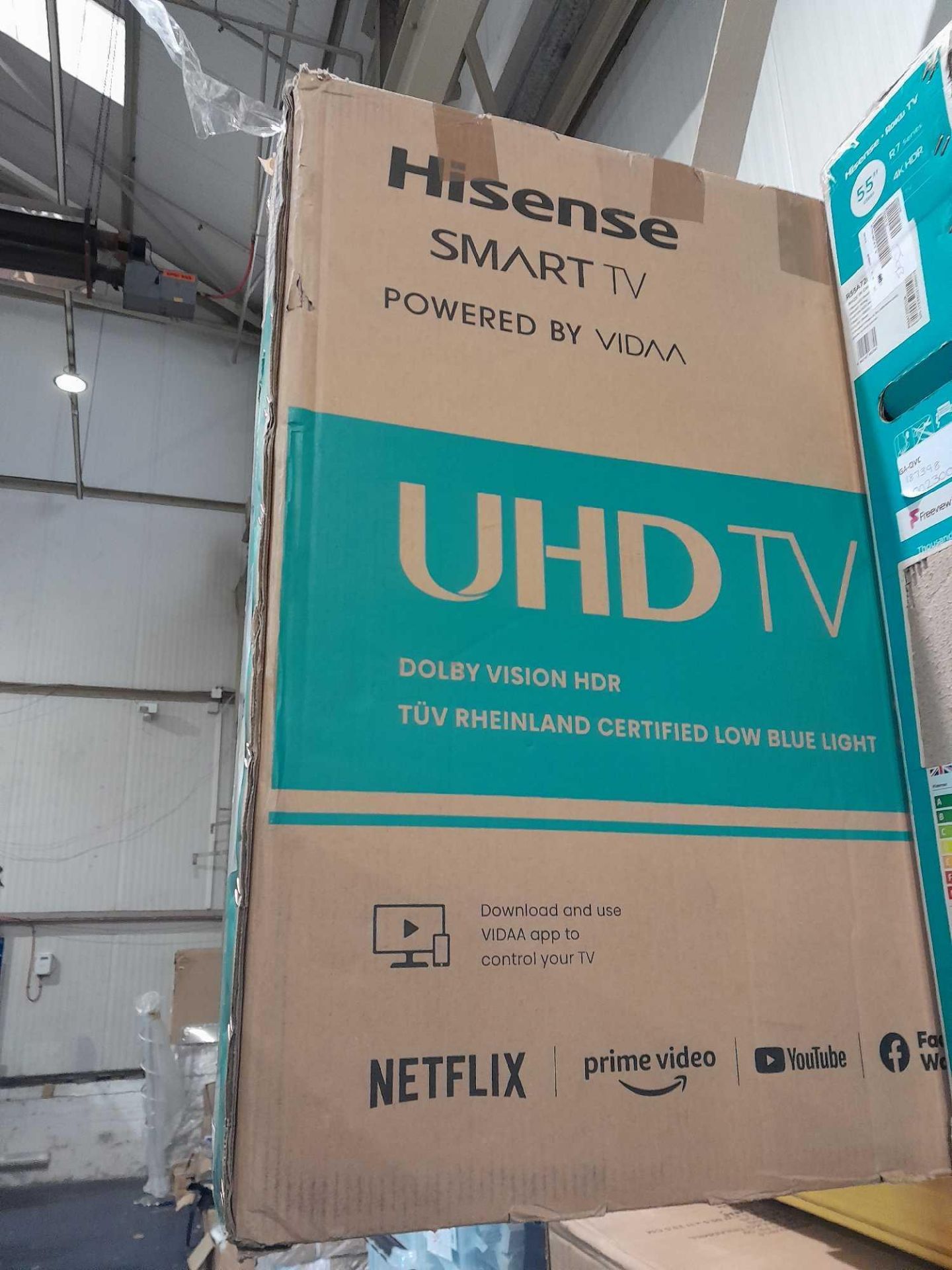 RRP £360 Boxed Hisense 50A6Gtuk 50" 4K Hdr Tv - Image 2 of 2