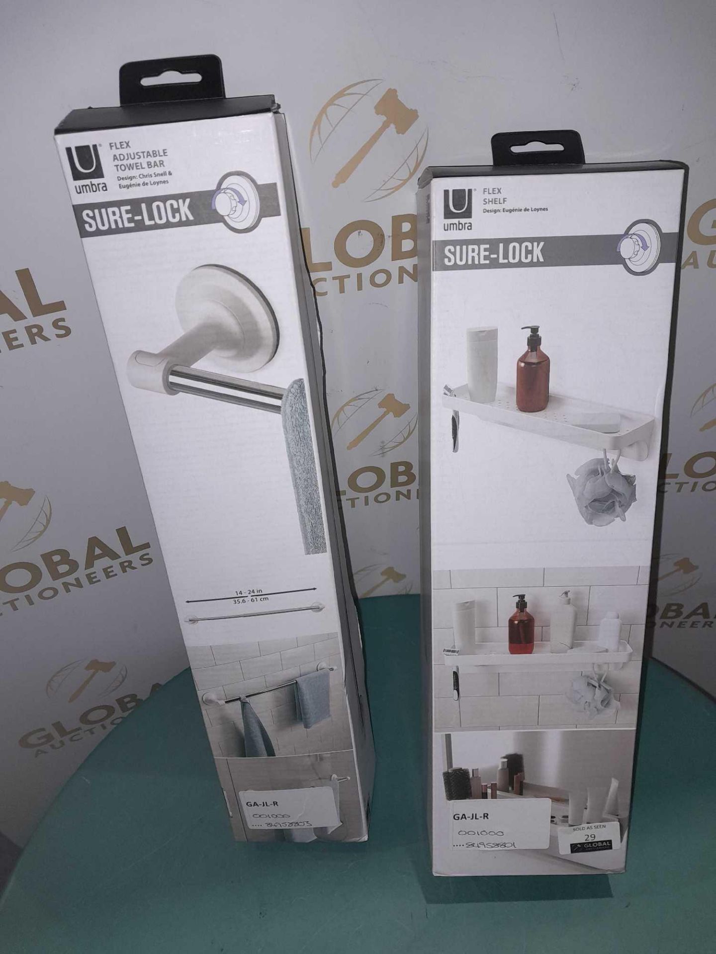 RRP £180 Lot To Contain 8 Assorted Items Including John Lewis Slim Framed Towel Horse, Surelock Bath - Image 2 of 2