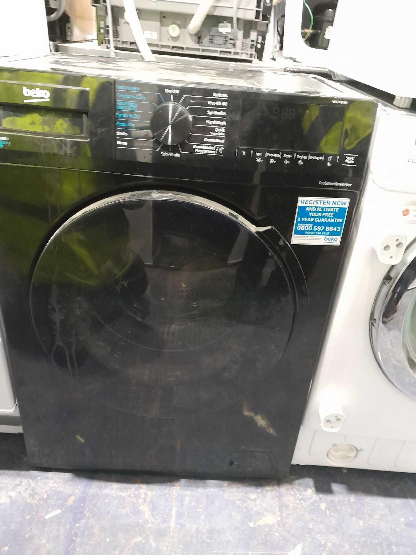 RRP £390 Beko Wdl742431B Wash & Dry Machine - Image 2 of 2