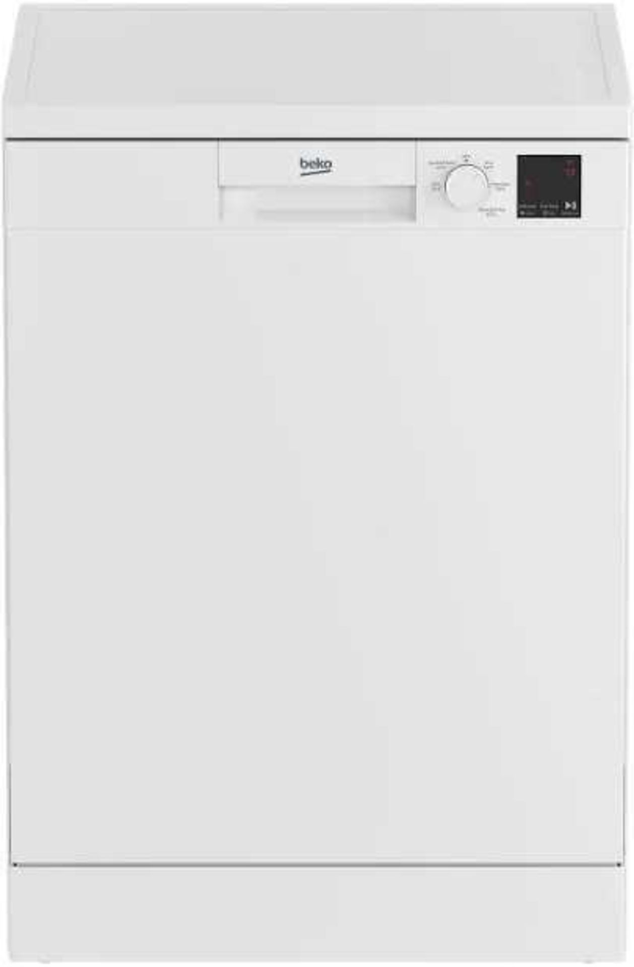 RRP £280 Beko Dvn04320W 13-Place Full Size Freestanding Dishwasher - White