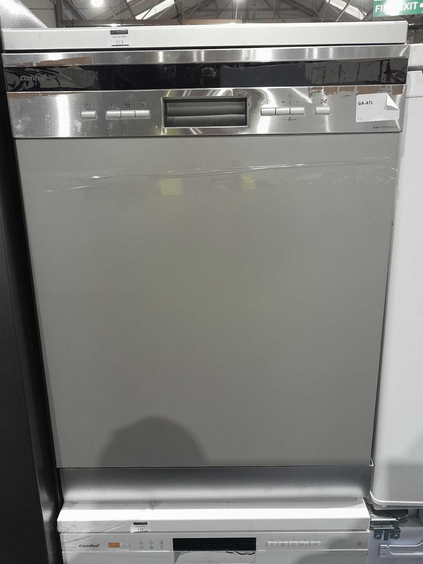 RRP £290 Comfee Kwh-Fd1435E-X Freestanding Dishwasher - Image 2 of 2