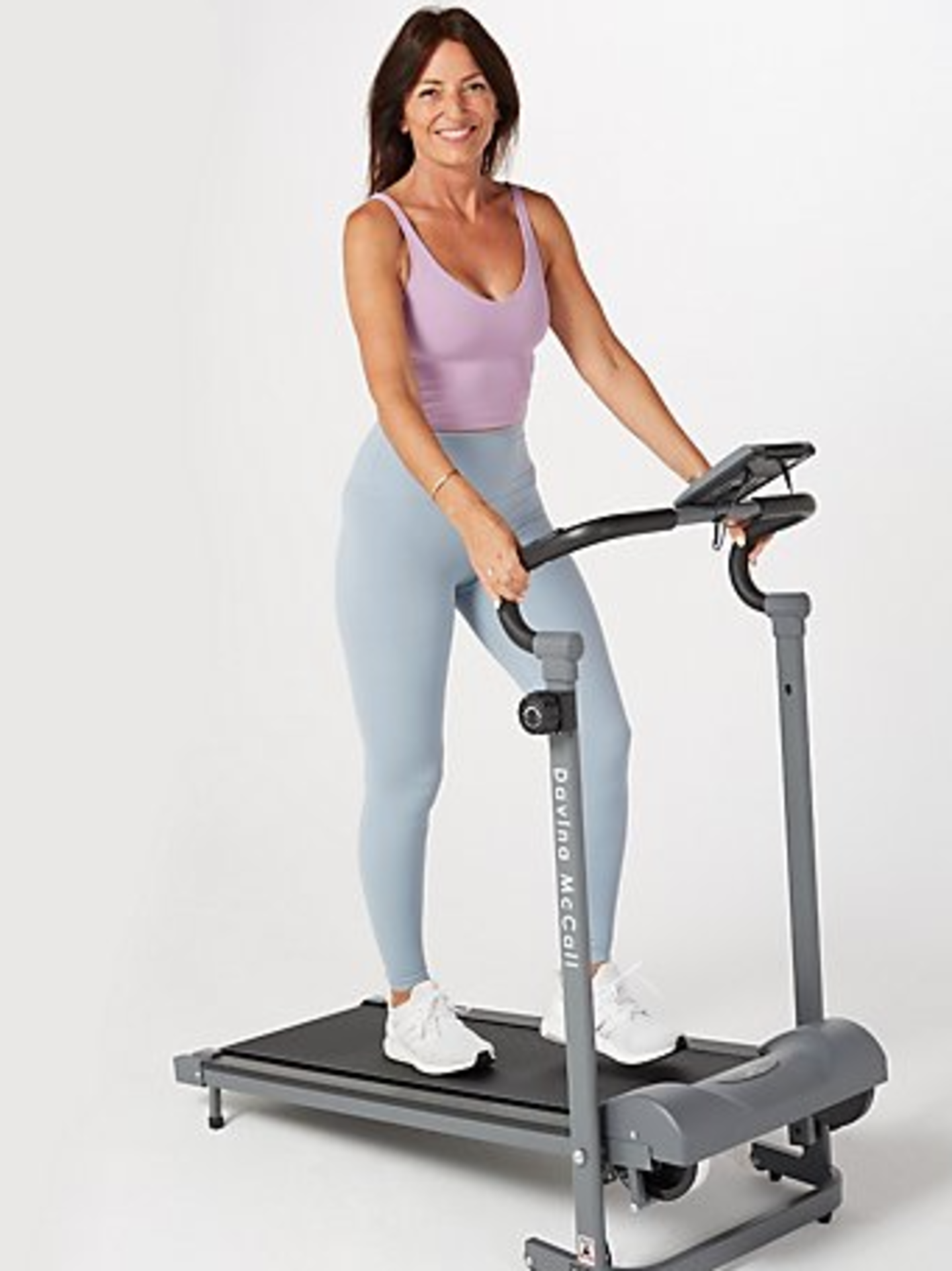 RRP £332 Lot To Contain 1 X Davina Fitness Magnetic Walking Manual Treadmill (Condition Reports