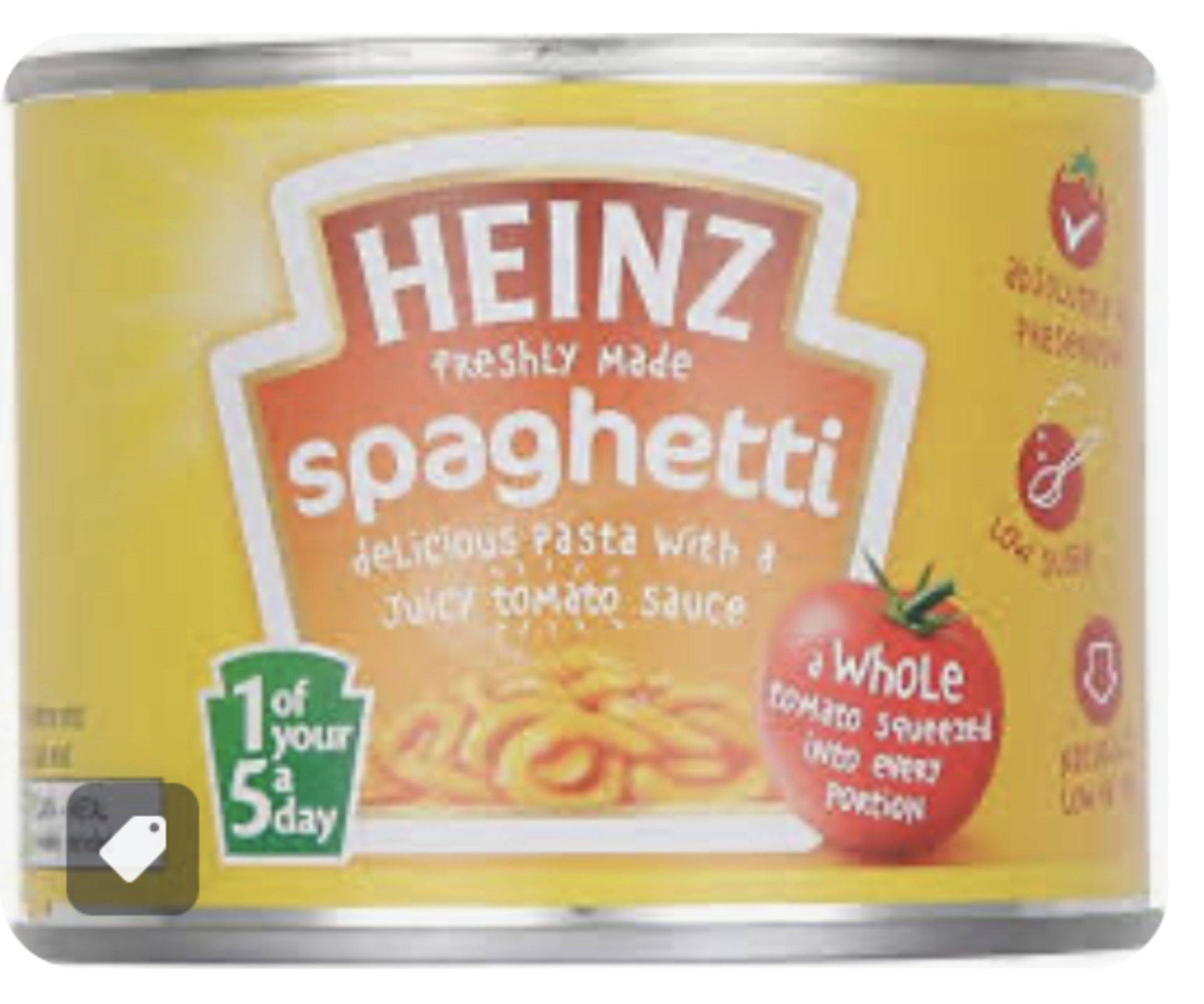 RRP £761 (Approx. Count 1015) Spw14U3458O Heinz Spaghetti In Tomato Sauce, 200G(Condition Reports