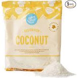 RRP £3005 (Approx. Count 174) Spig711Oyzu ""Amazon Brand - Happy Belly Desiccated Coconut 200Gr X
