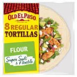 RRP £2835 (Approx. Count 270) Spw14W8648N Old El Paso Regular Super Soft Flour Tortillas 326G (