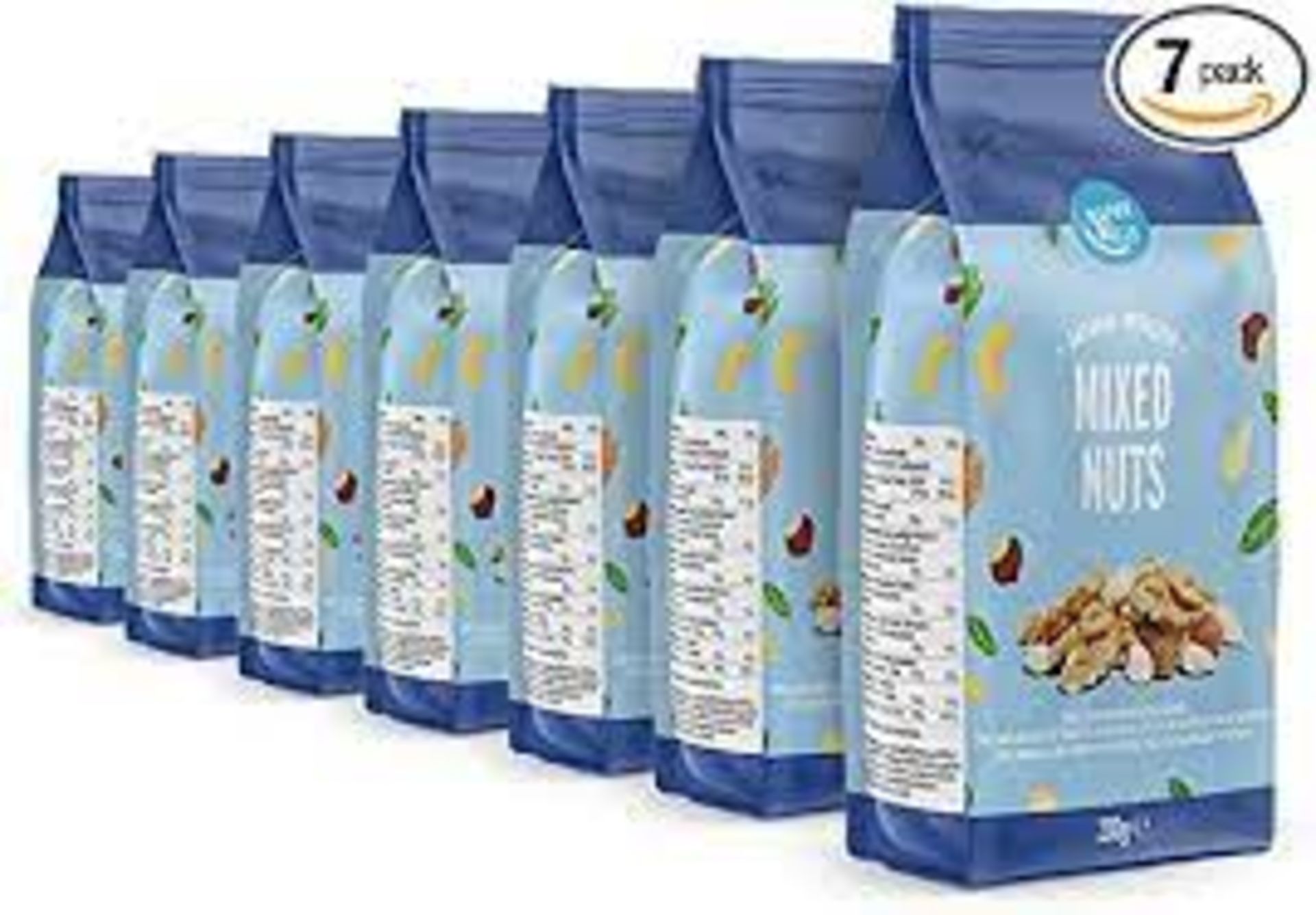 RRP £3890 (Approx. Count 369) Spw14A8656Q Spsrl11Nqbq ""Amazon Brand - Happy Belly Mixed Nuts,