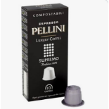 RRP £1862 (Approx. Count 132) spW29R8433e Pellini Caff√® Supremo 100% Arabica Espresso Capsules,