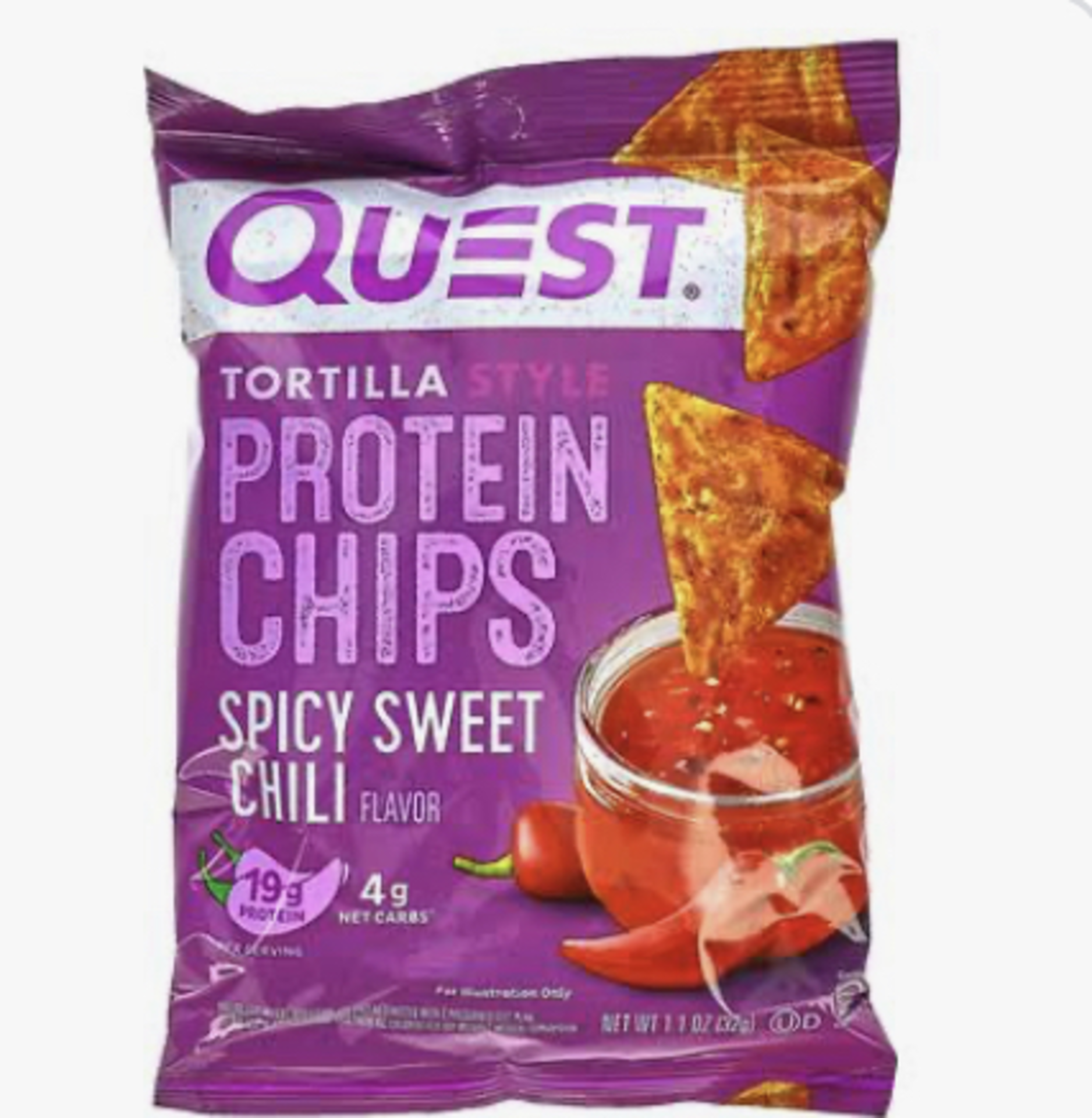 RRP £1868 (Approx. Count 277) Spsjb21Fj3R Quest Nutrition Tortilla Chips Loaded Taco 8/Box, 256 G
