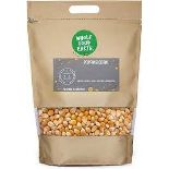 RRP £1166 (Approx. Count 130) Spw14D5124N Wholefood Earth Popping Corn 1Kg | Gmo Free | Natural |
