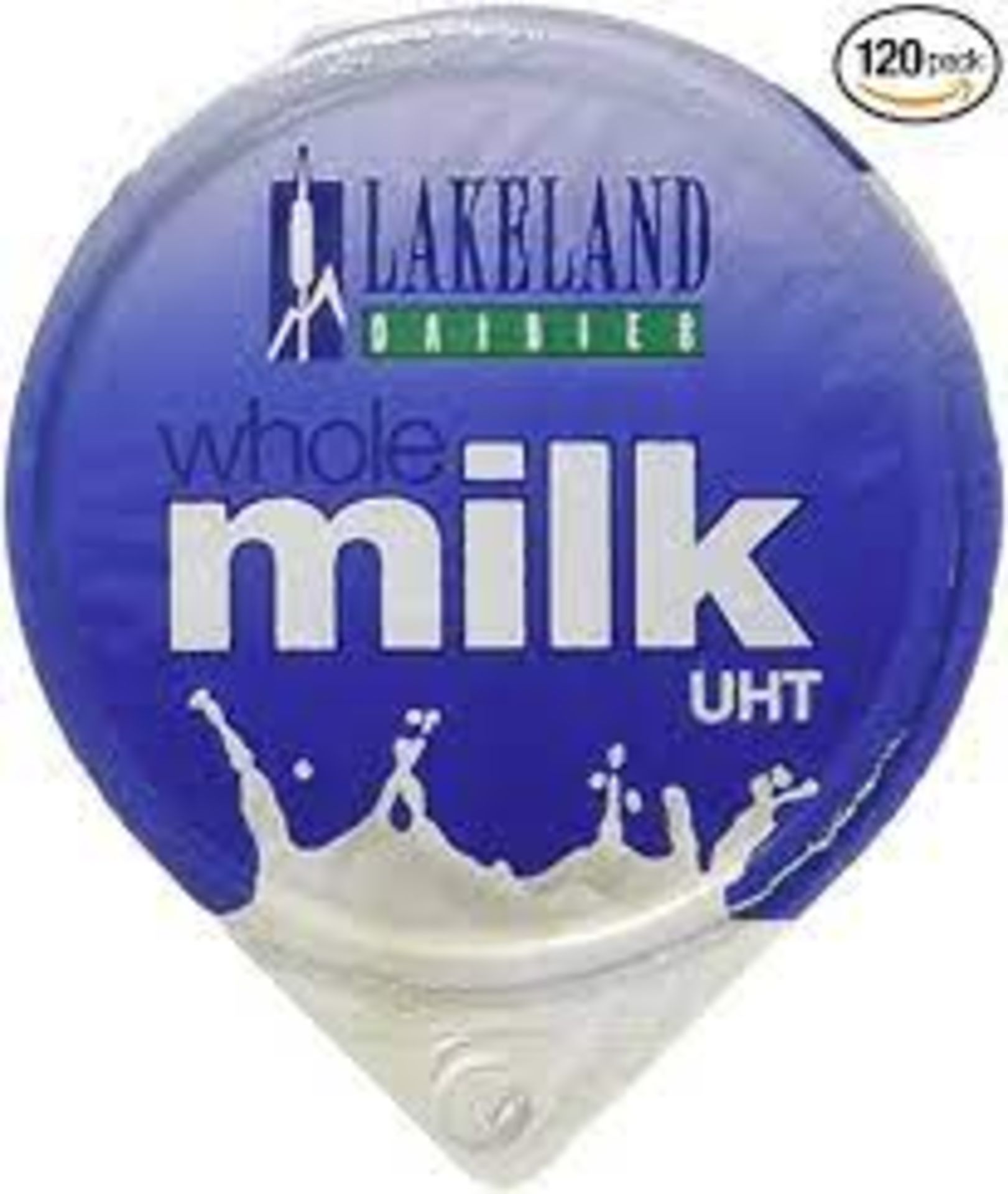 RRP £3699 (Approx. Count 278) Spw43V1995M """"Lakeland Full Fat Milk Pots (Pack Of 120 X 12Ml) (