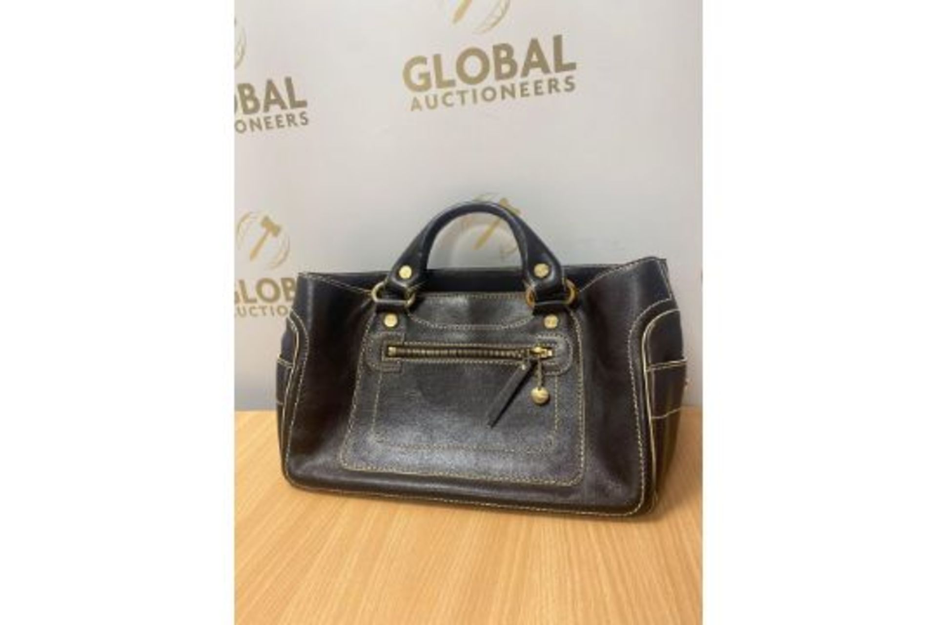 RRP £990 Celine Boogie Brown Calf Leather Small Grained Leather (Grade A) (Condition Reports