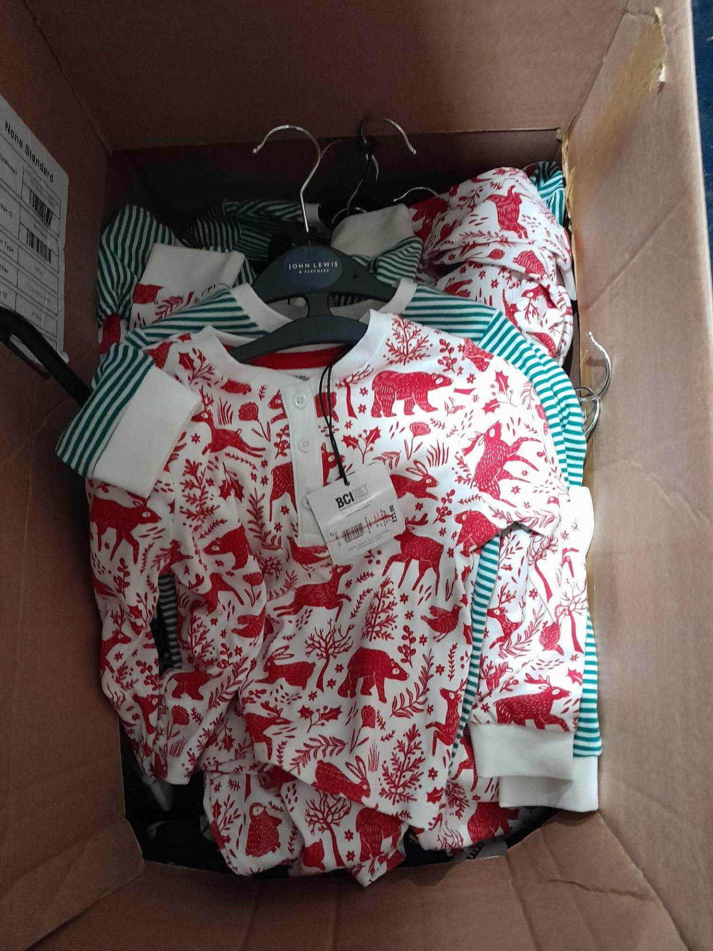 RRP £400 Lot To Contain Approximately 12 John Lewis Children Christmas Pyjamas(Good Condition) - Image 2 of 2