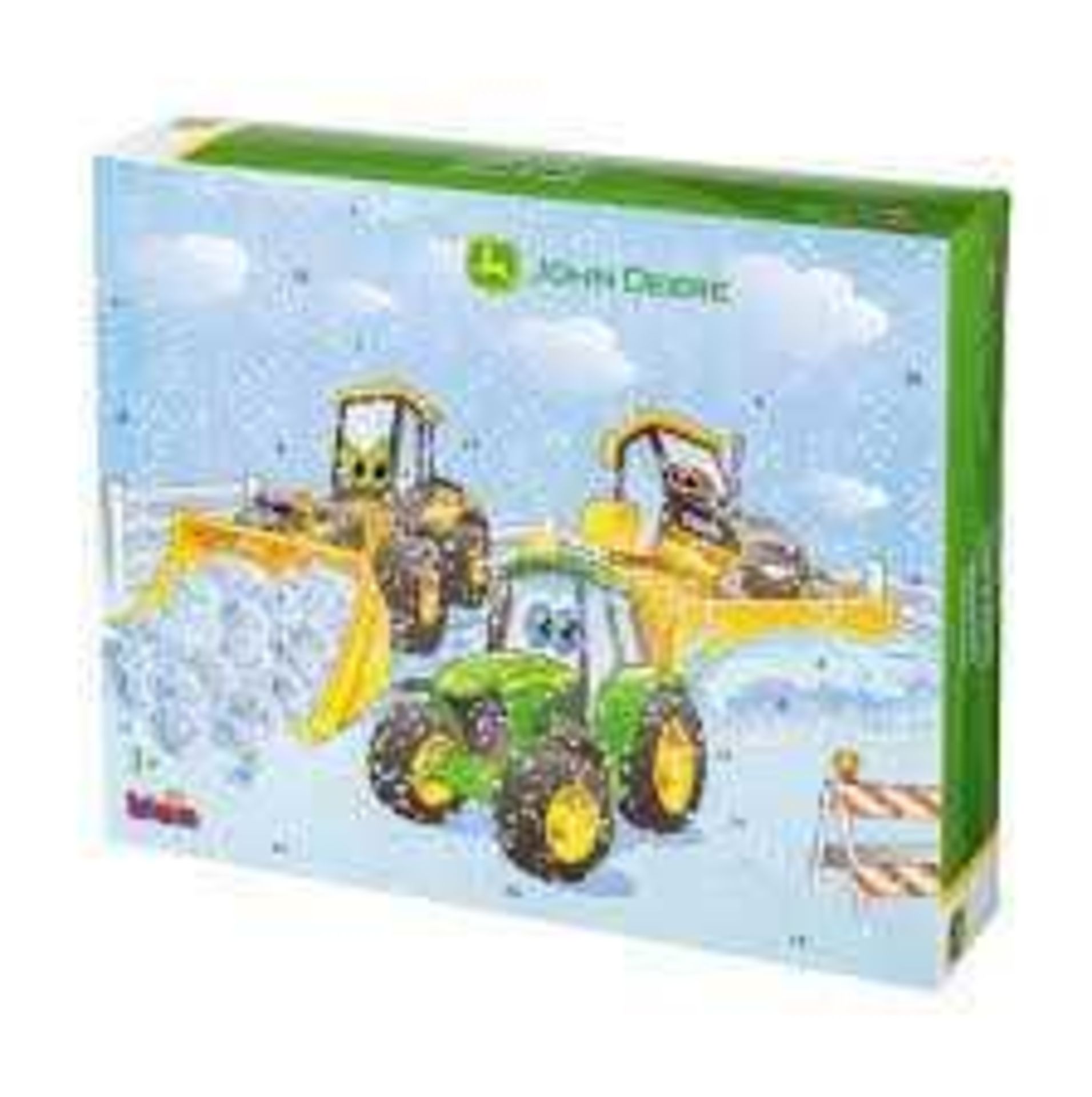 RRP £175 Lot To Contain 5 John Deere Advent Calendars (Sealed/New)