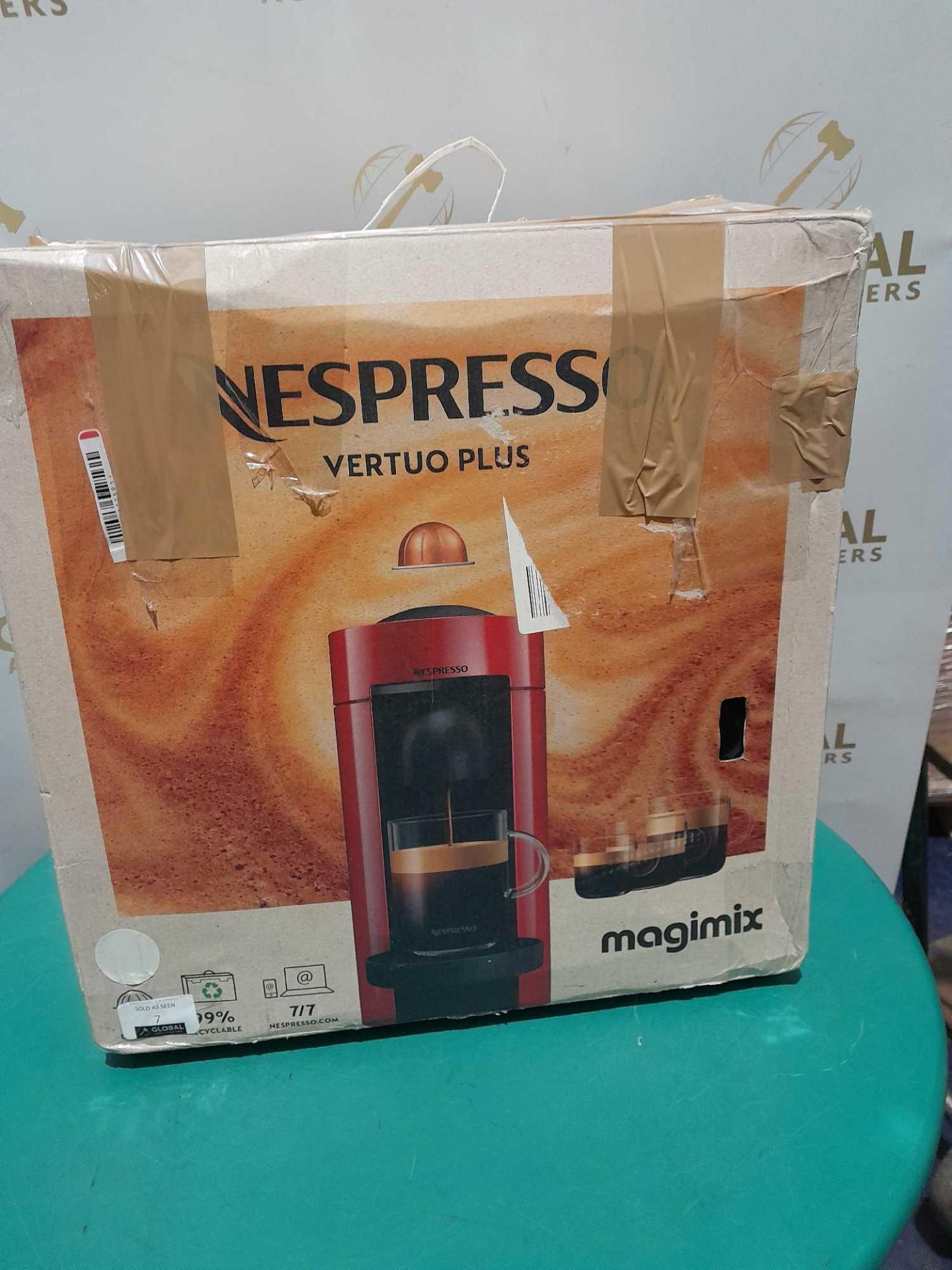 RRP £130 Nespresso Vertuo Plus magimix machine - Image 2 of 2