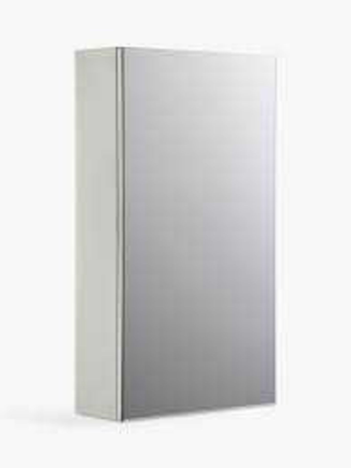 RRP £100 John Lewis Stainless Steel Small Single Cabinet