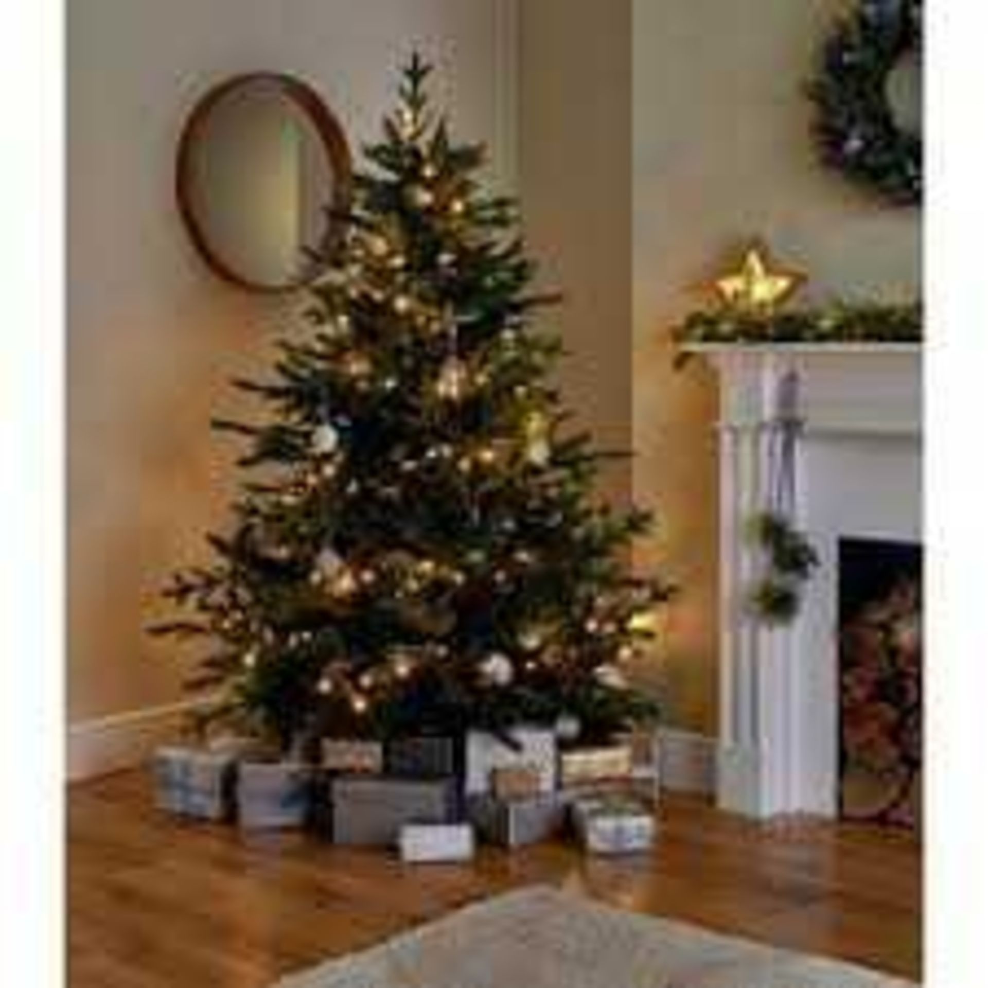 RRP £440 Boxed The Sugar Spruce artificial Christmas tree from Alison Cork