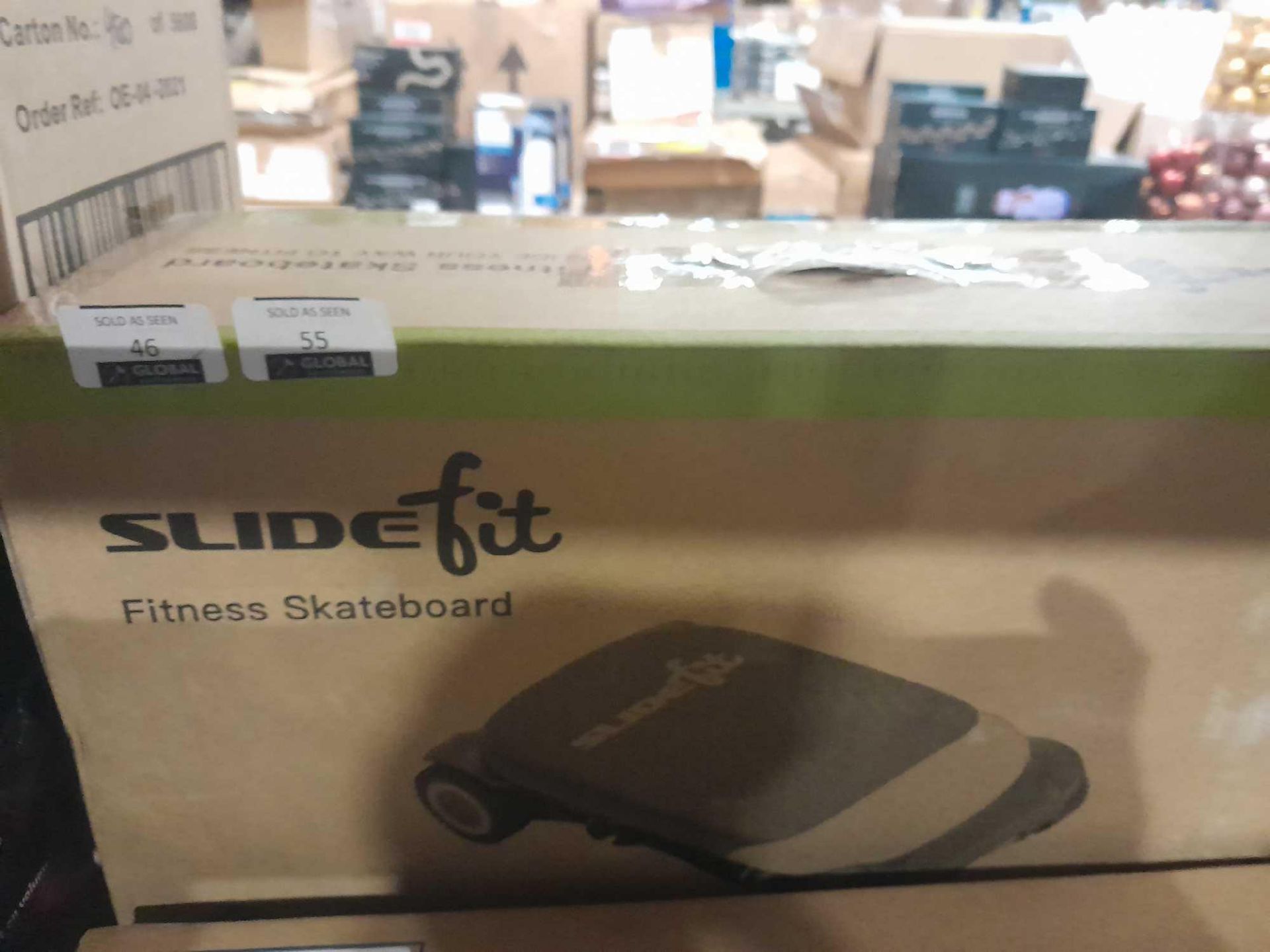 RRP £80 New Boxed Slide Fit Fitness Skateboard - Image 2 of 2