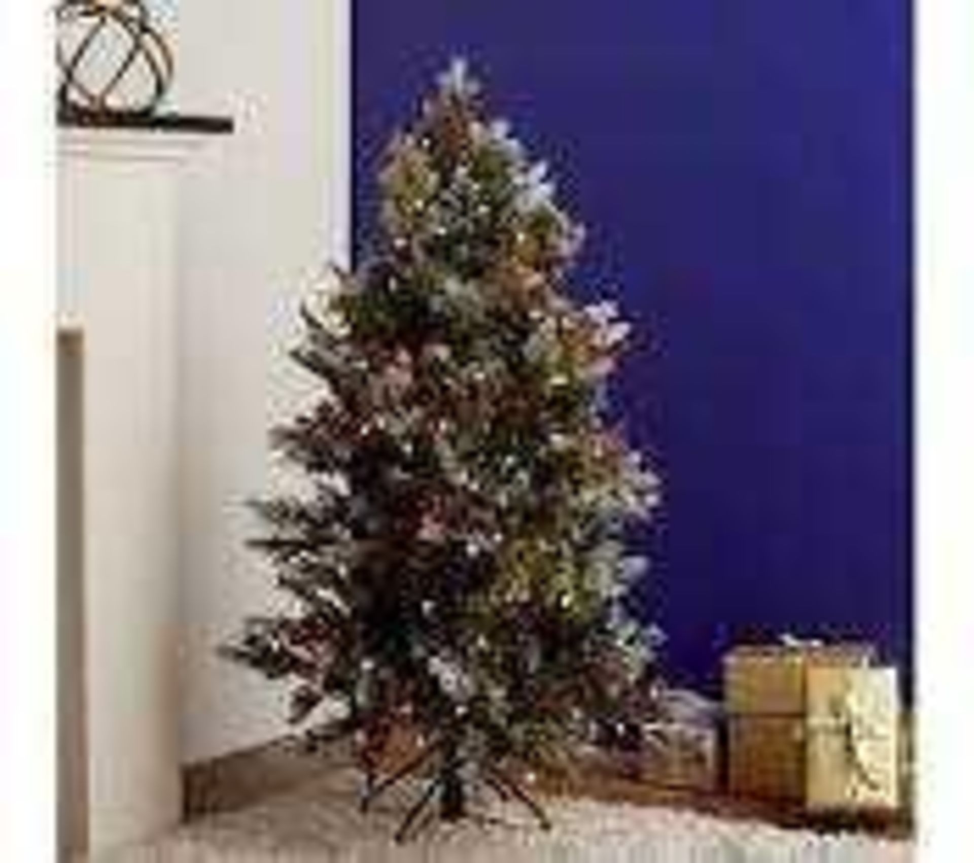 RRP £250 Boxed Alison Cork Sugar Spruce Christmas Tree