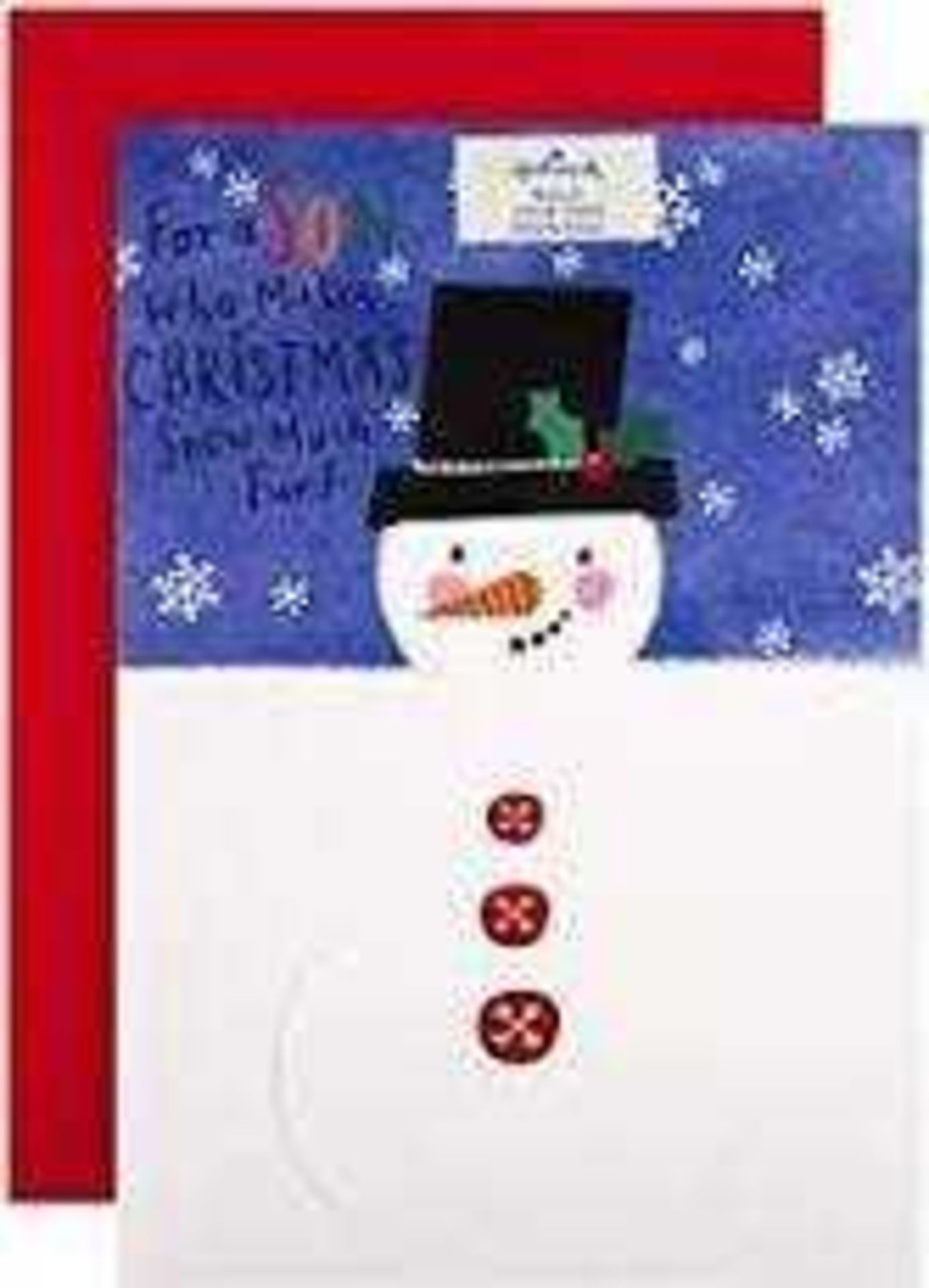 RRP £100 Lot Contains 50+ Christmas Cards different Colours And Sizes