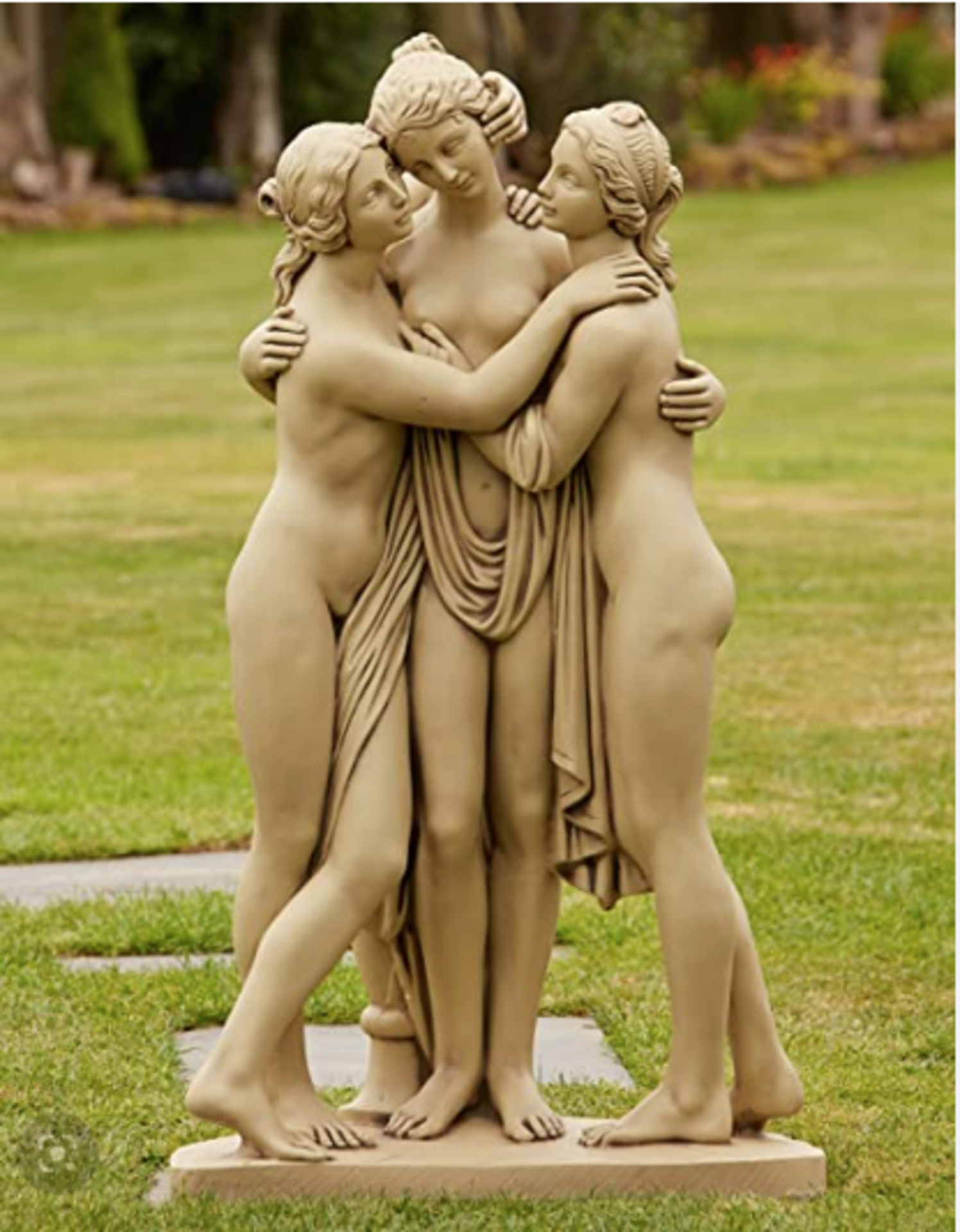 RRP £150, Large Three Graces, Stone/Grey - Image 3 of 3