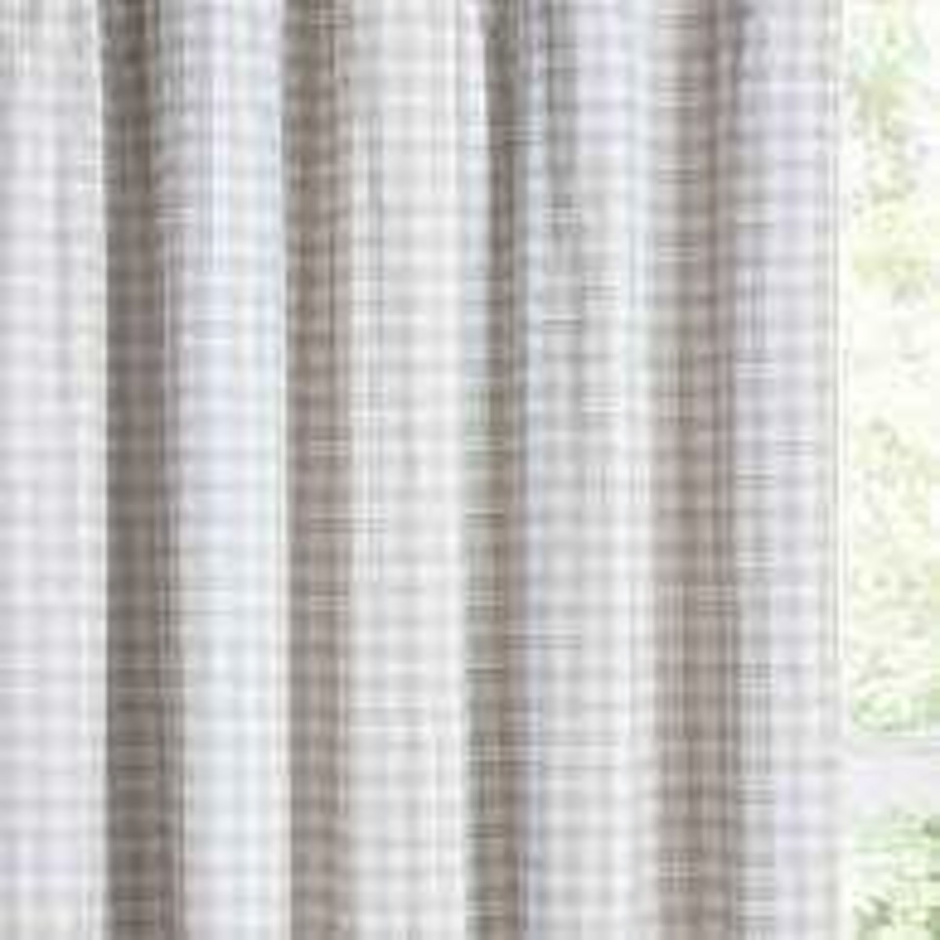 RRP £160 New John Lewis Little Home Gingham Grey Pencil Pleat Blackout Curtains