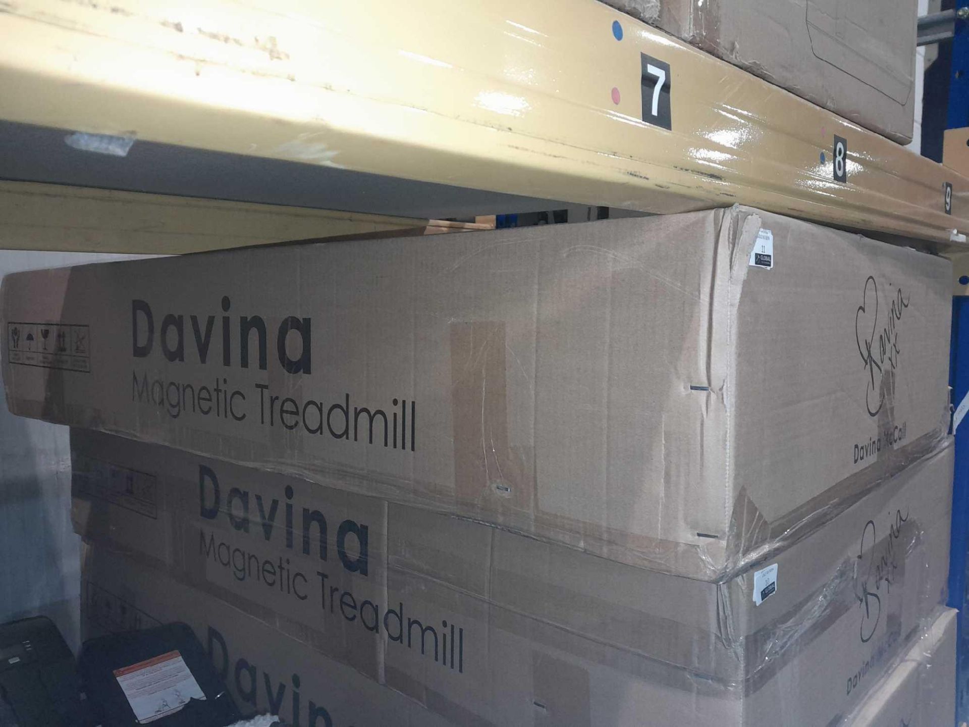 RRP £250 Boxed Davina McCall Magnetic Treadmill - Image 2 of 2
