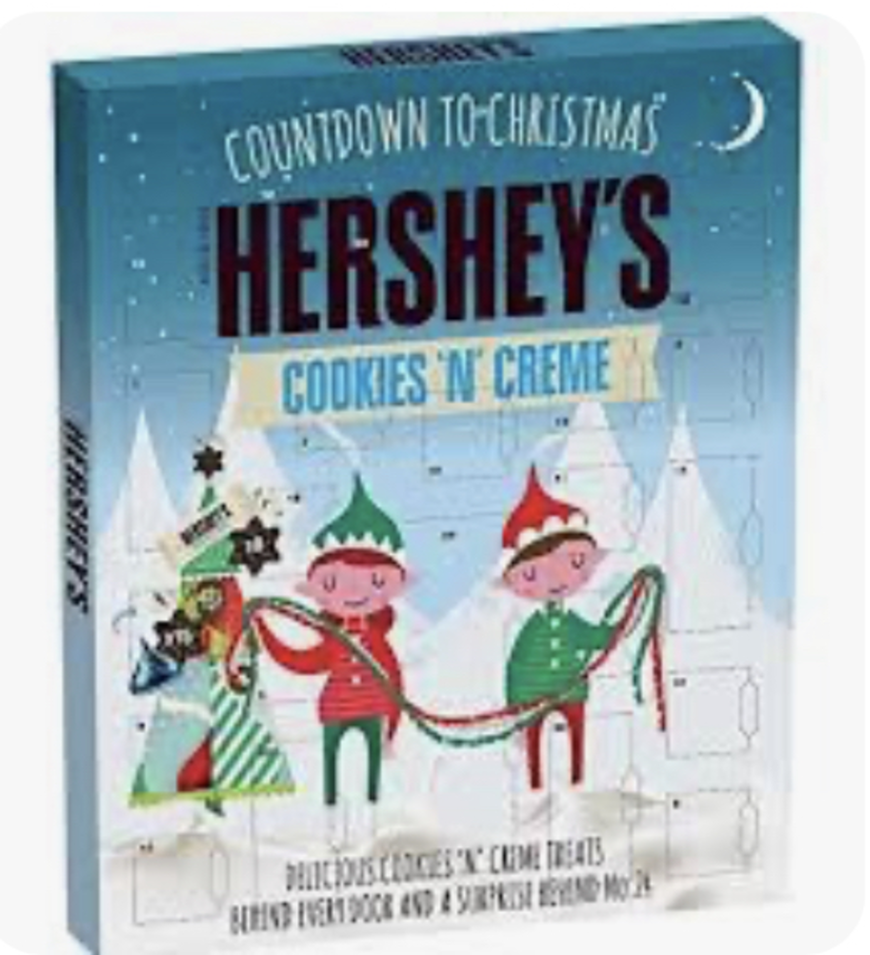 RRP £2000 (Aproxcount 100 ) Pallet To Contain Hersheys Cookies 'N' Cream Advent Calendar, Aero